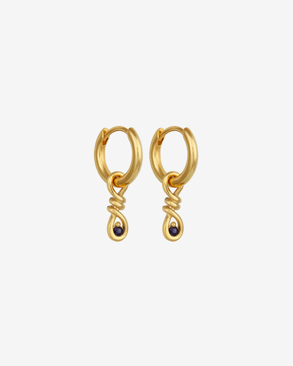 Lia Earrings Gold Vermeil