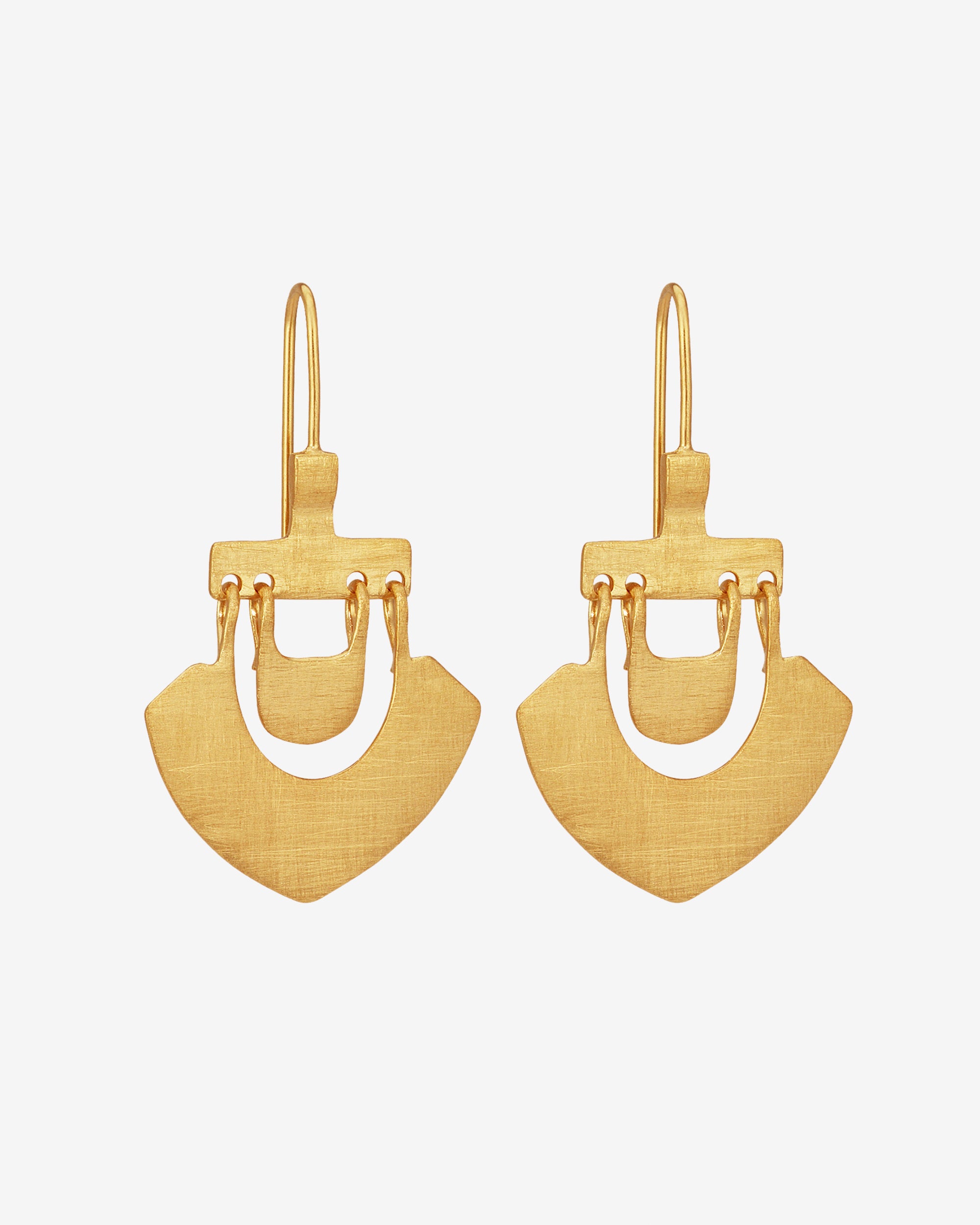Lilu Earrings Gold Vermeil