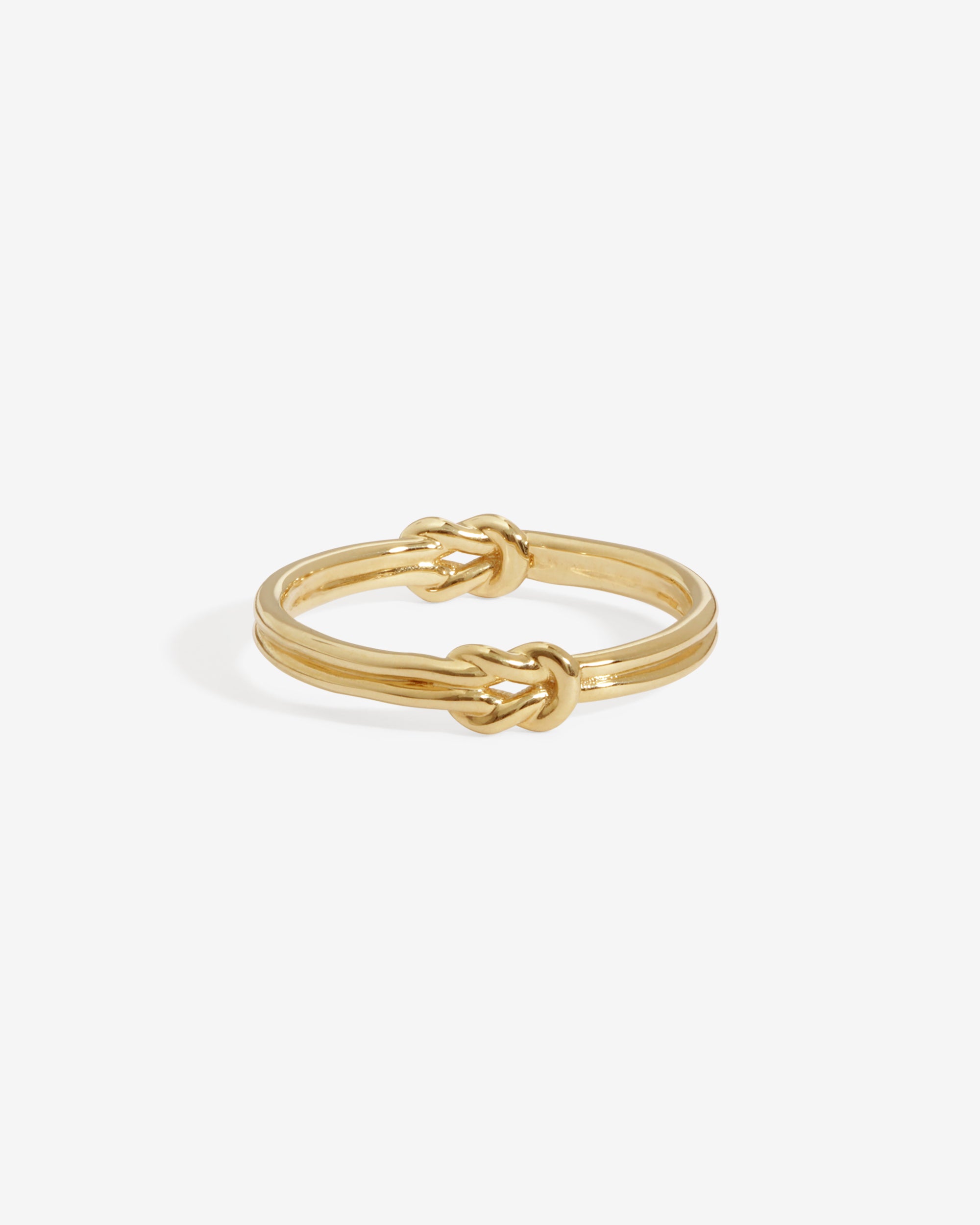 Love Knot Ring Solid Gold