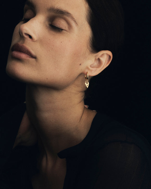 Lover Earrings Gold Vermeil