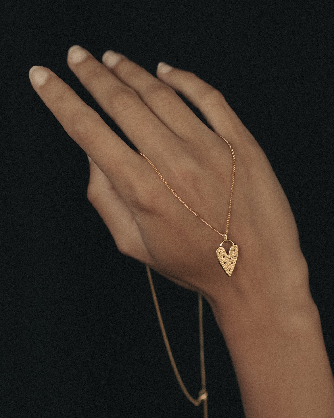 Lover Necklace Gold Vermeil