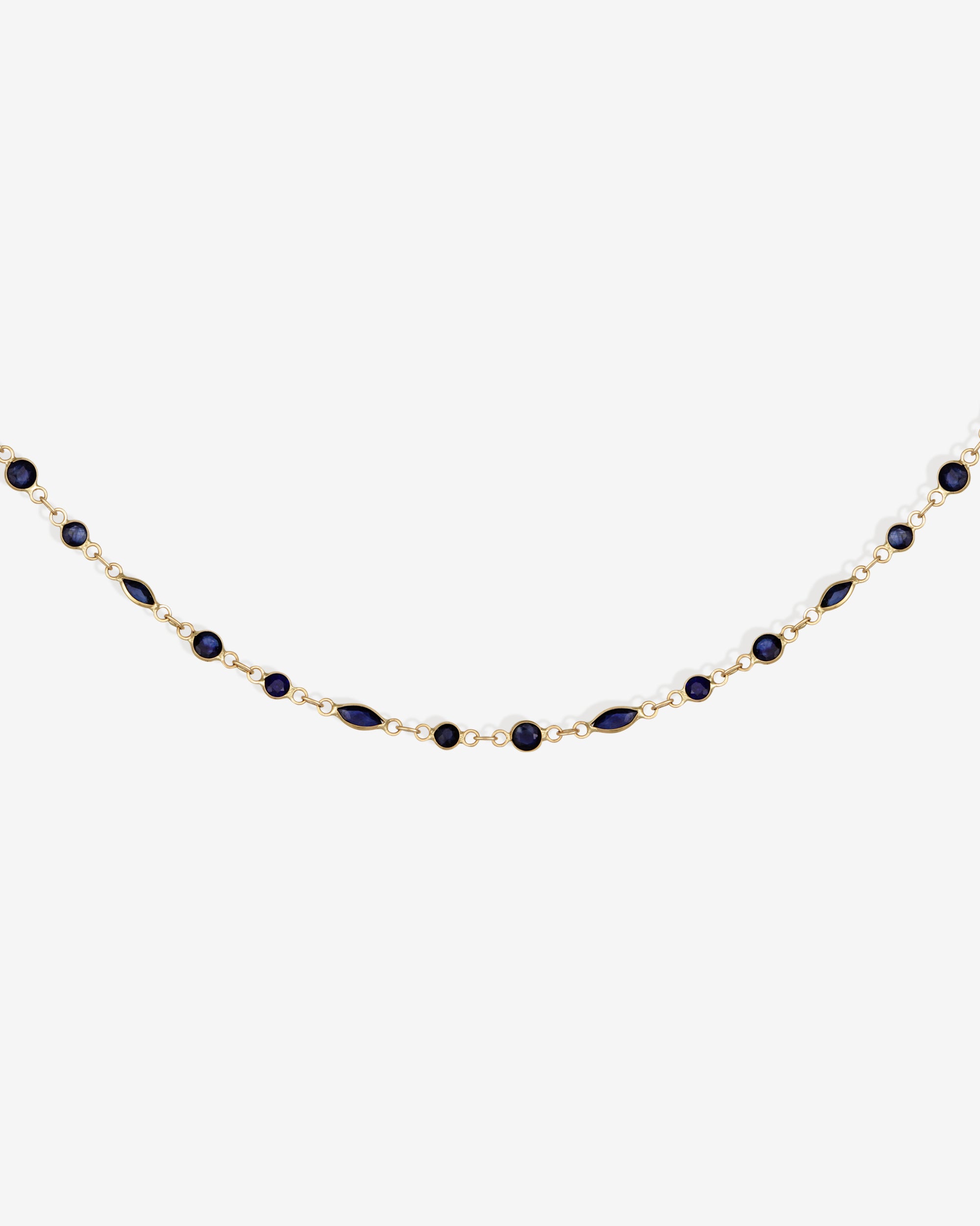 Lucia Marquise Necklace Solid Gold