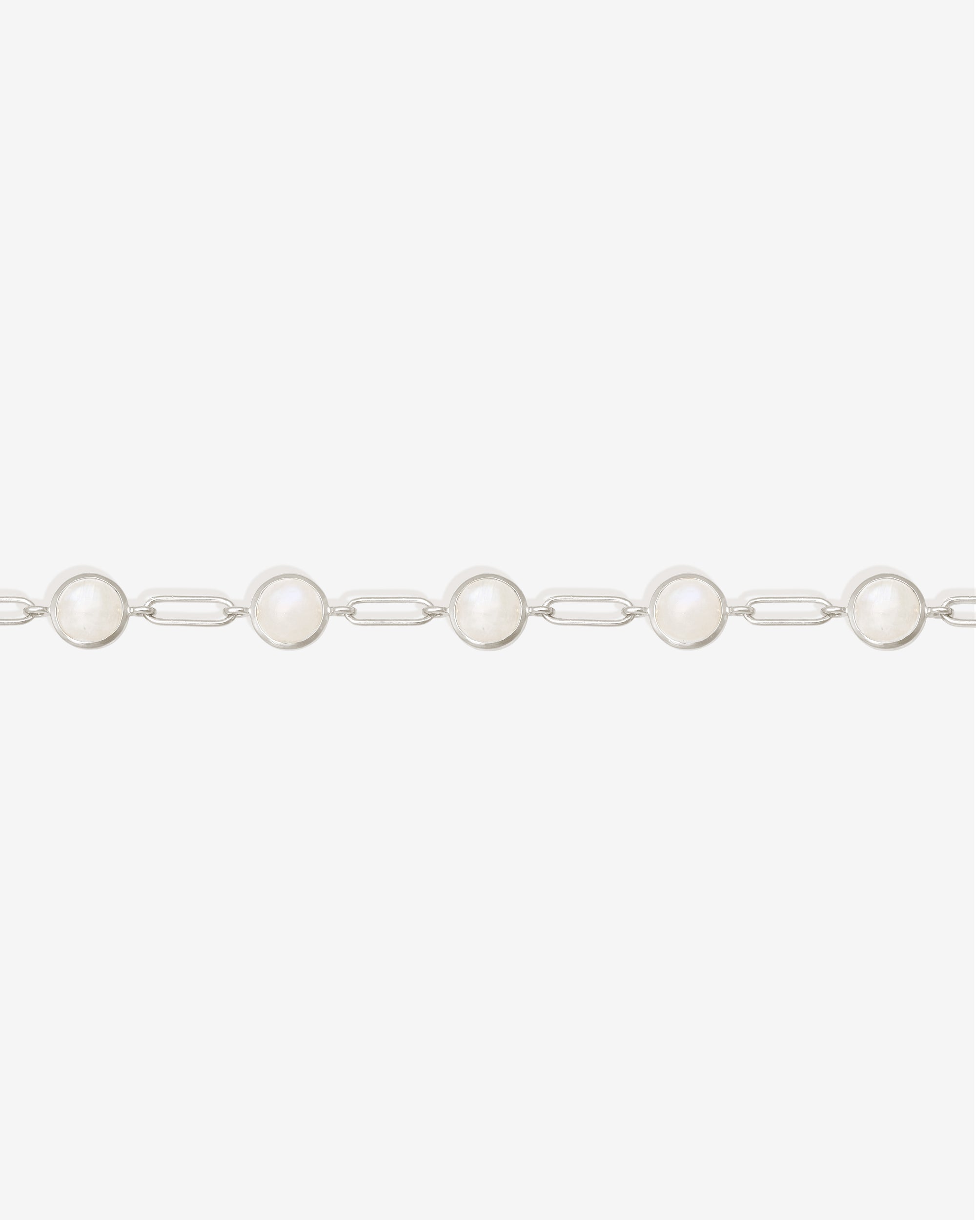 Lumi Bracelet Silver set with moonstone