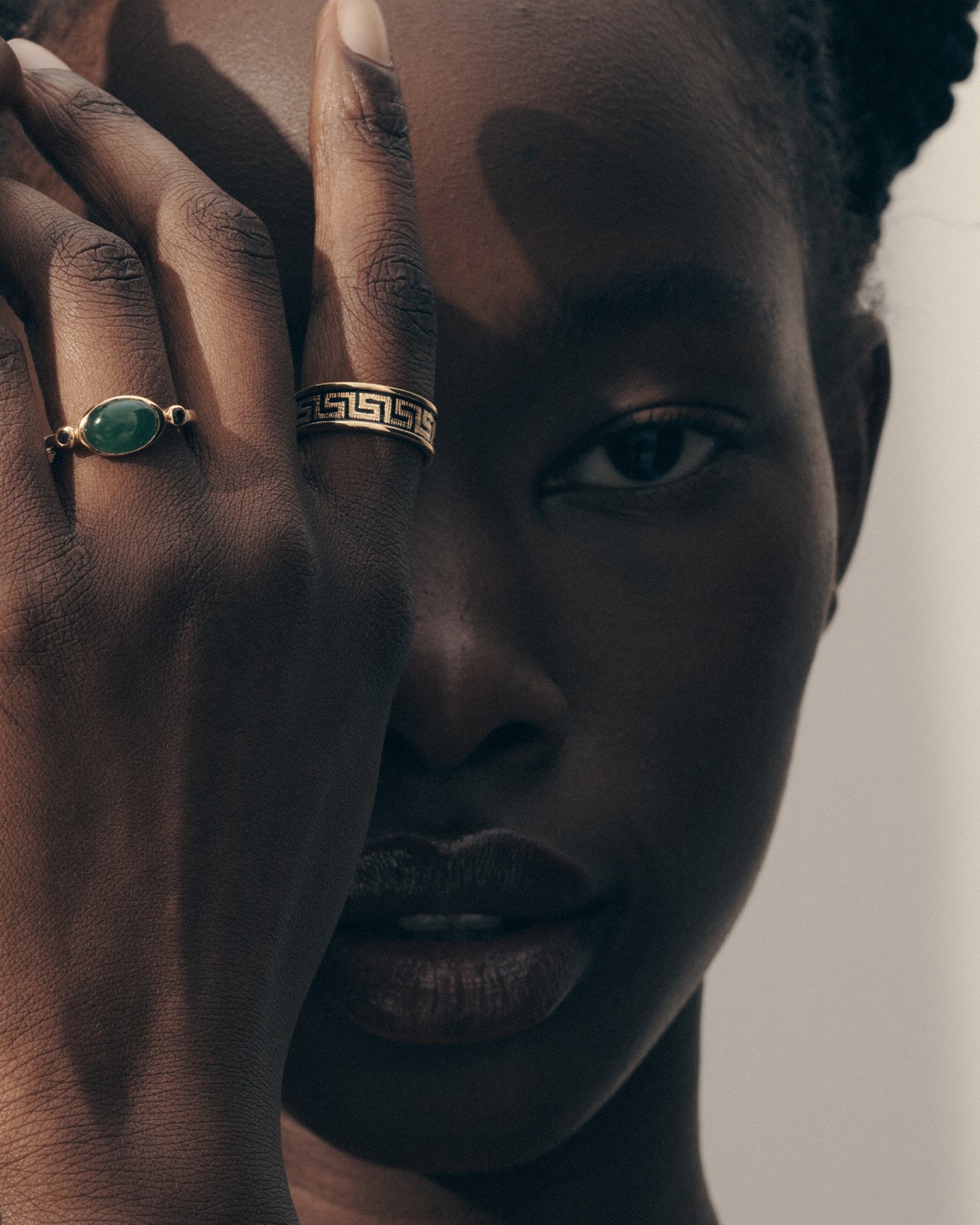 Meander Ring Gold Vermeil