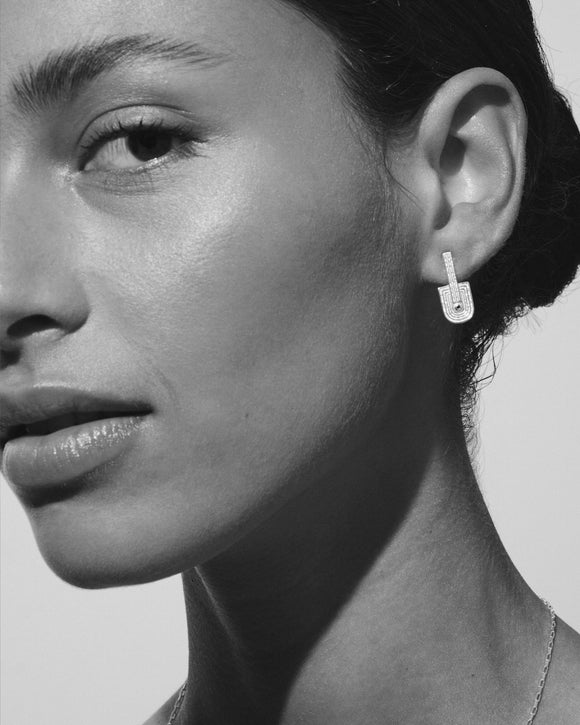 Silver Earrings Temple of the Sun US