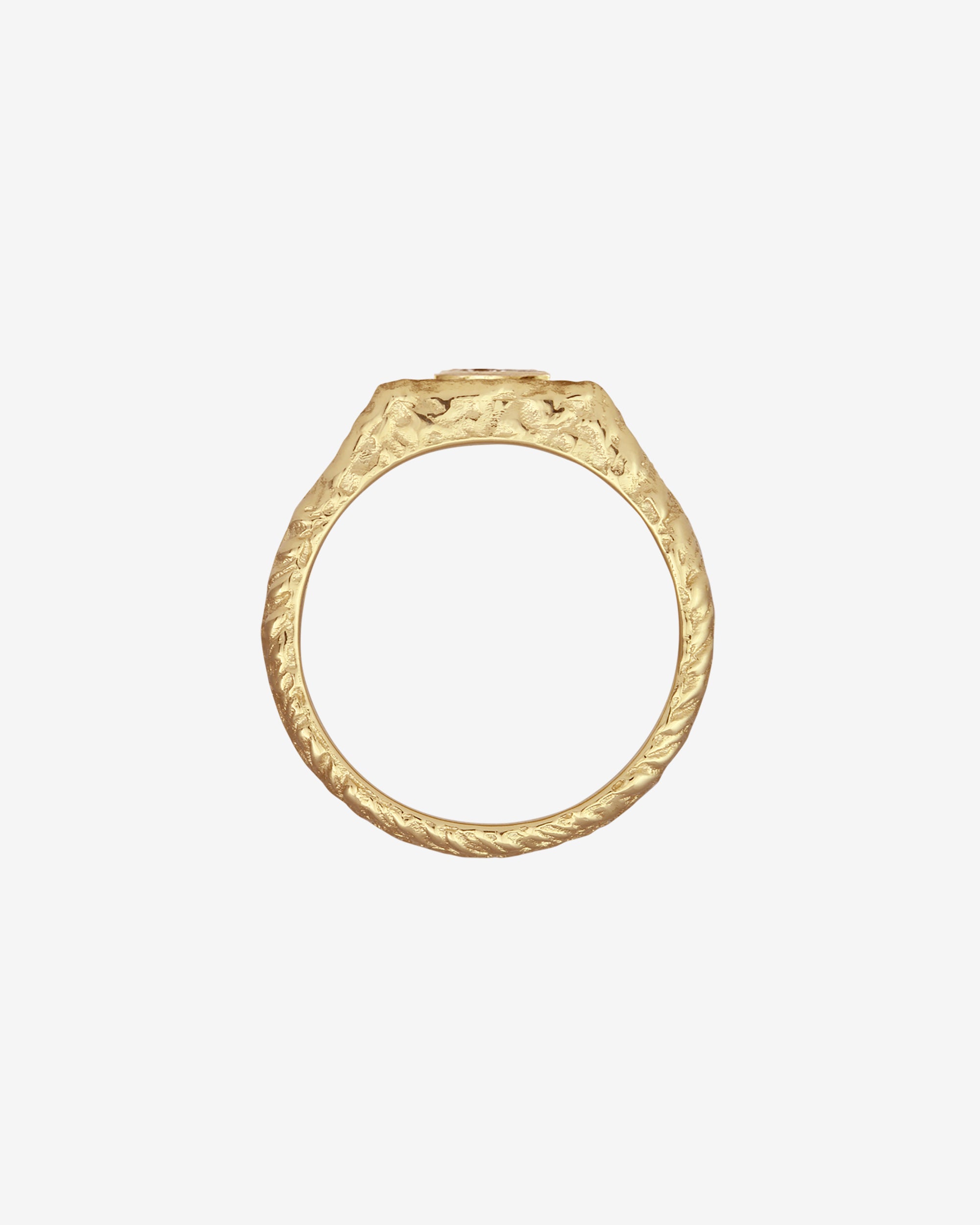 Malta Ring Diamond Solid Gold