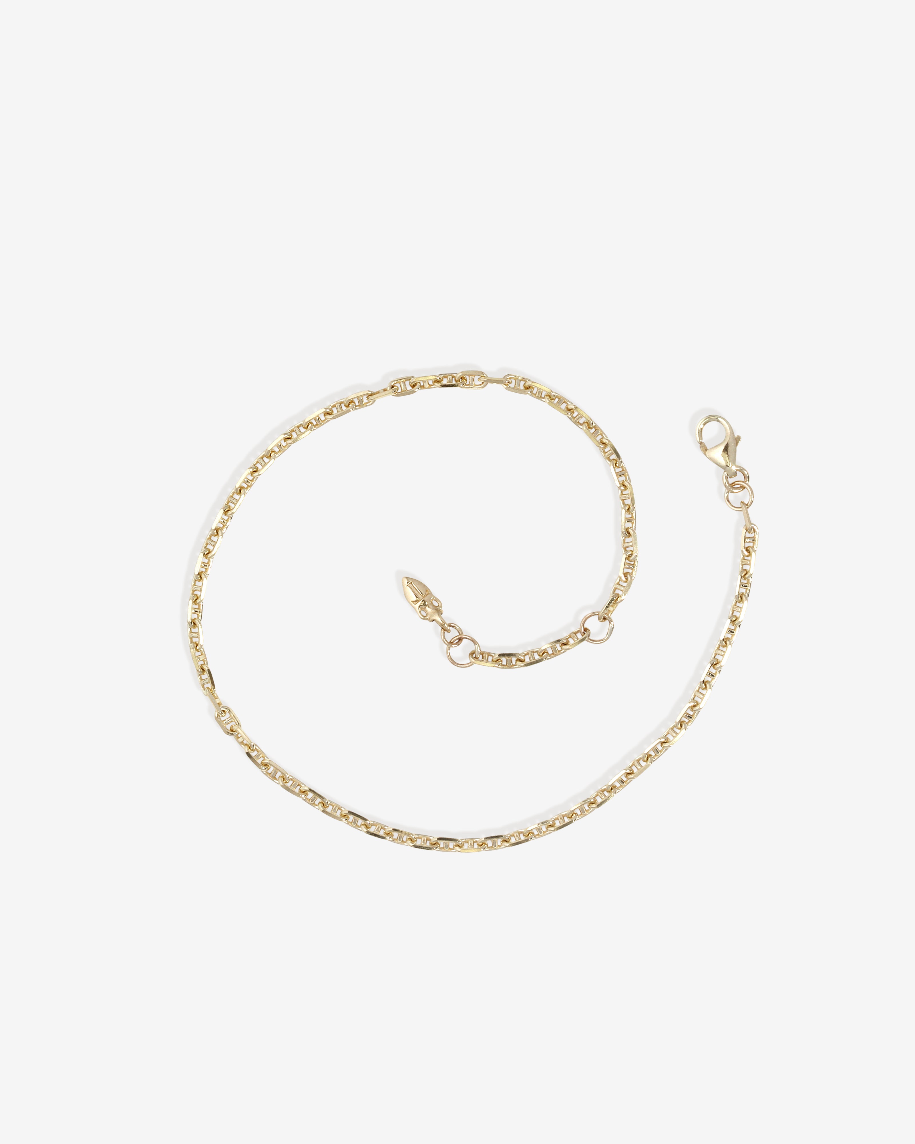 Mariner Bracelet 2.2mm Solid Gold