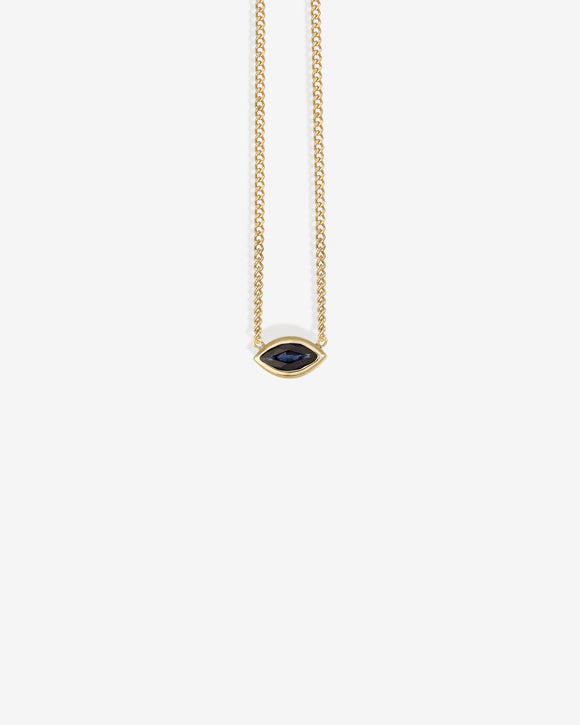 Marquise Necklace Solid Gold