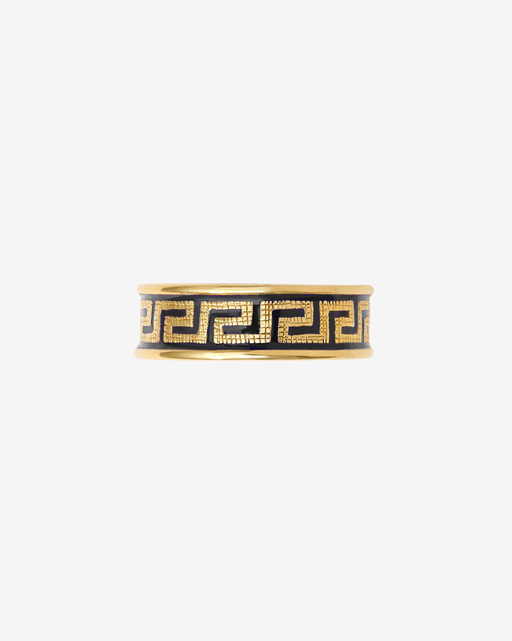 Meander Ring Gold Vermeil