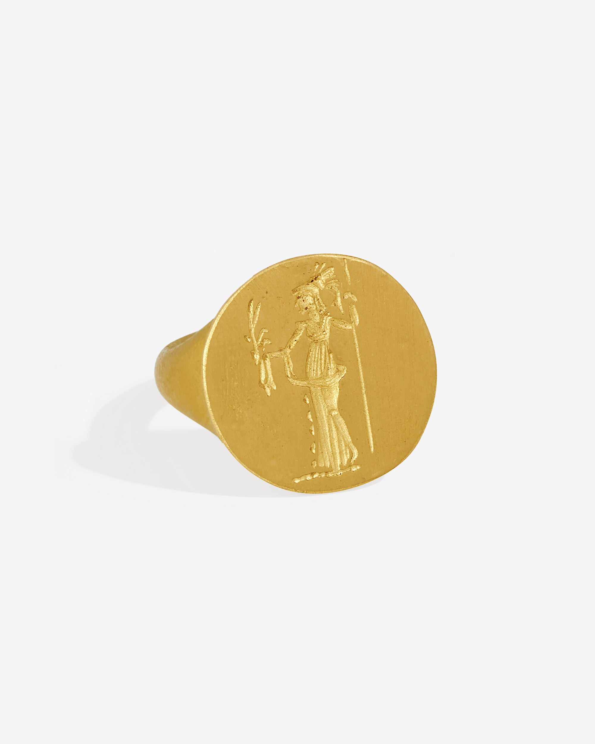Heritage Ring Minerva Solid Gold
