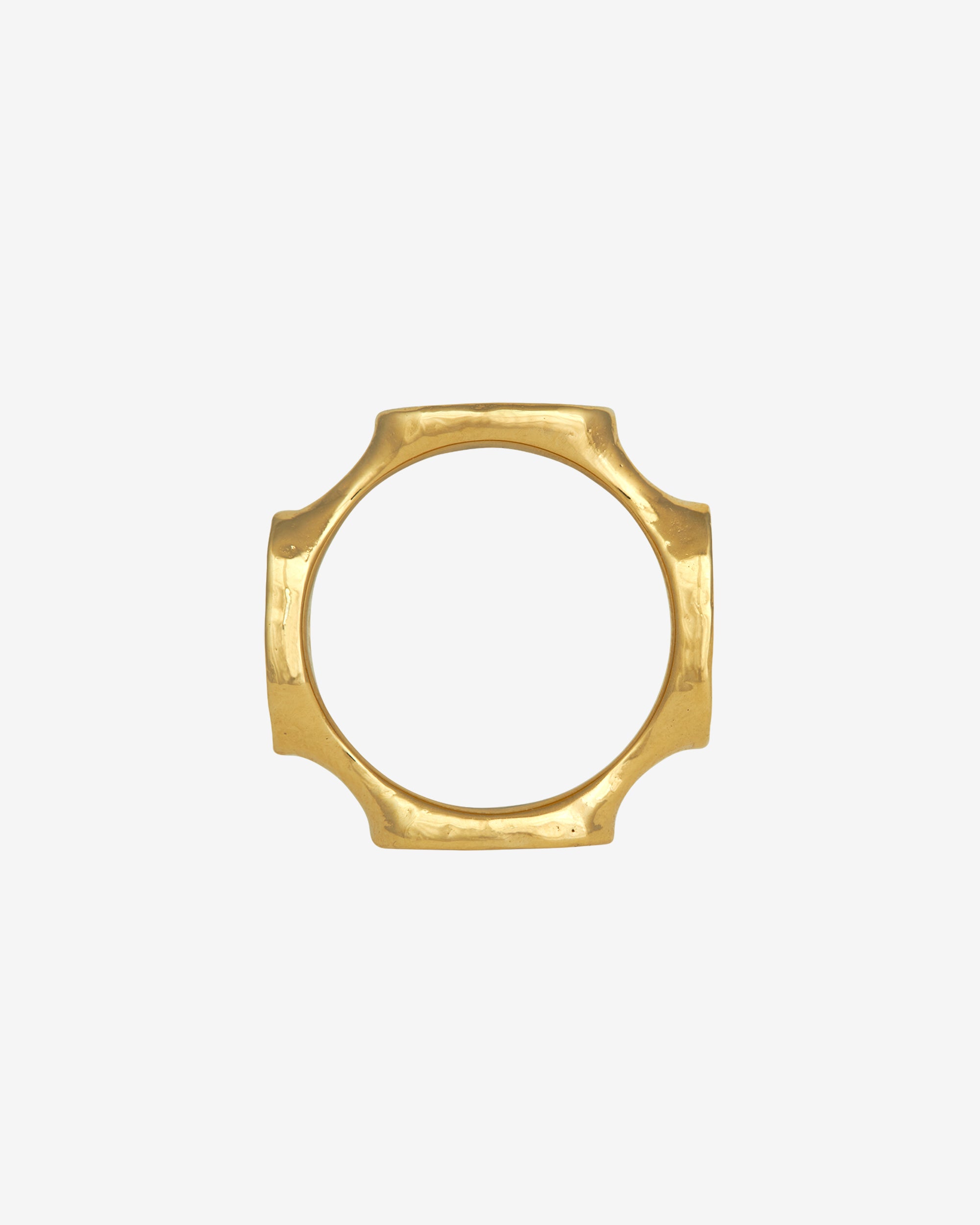 Mira Seal Ring Gold Vermeil