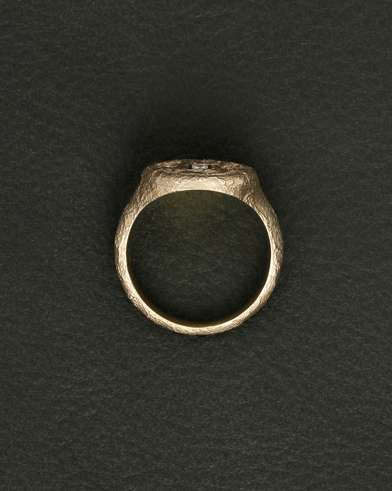 Mosaic Ring Square Diamond Solid Gold