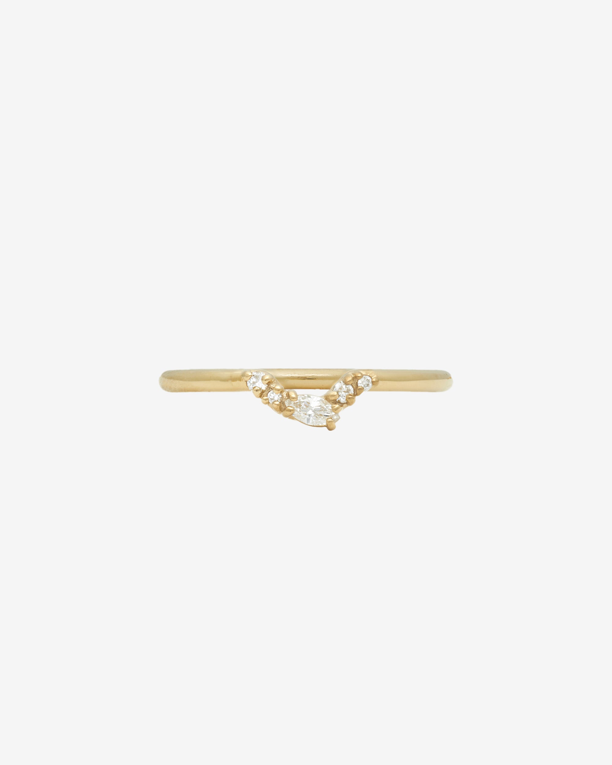 Nimbus Ring Diamond Solid Gold