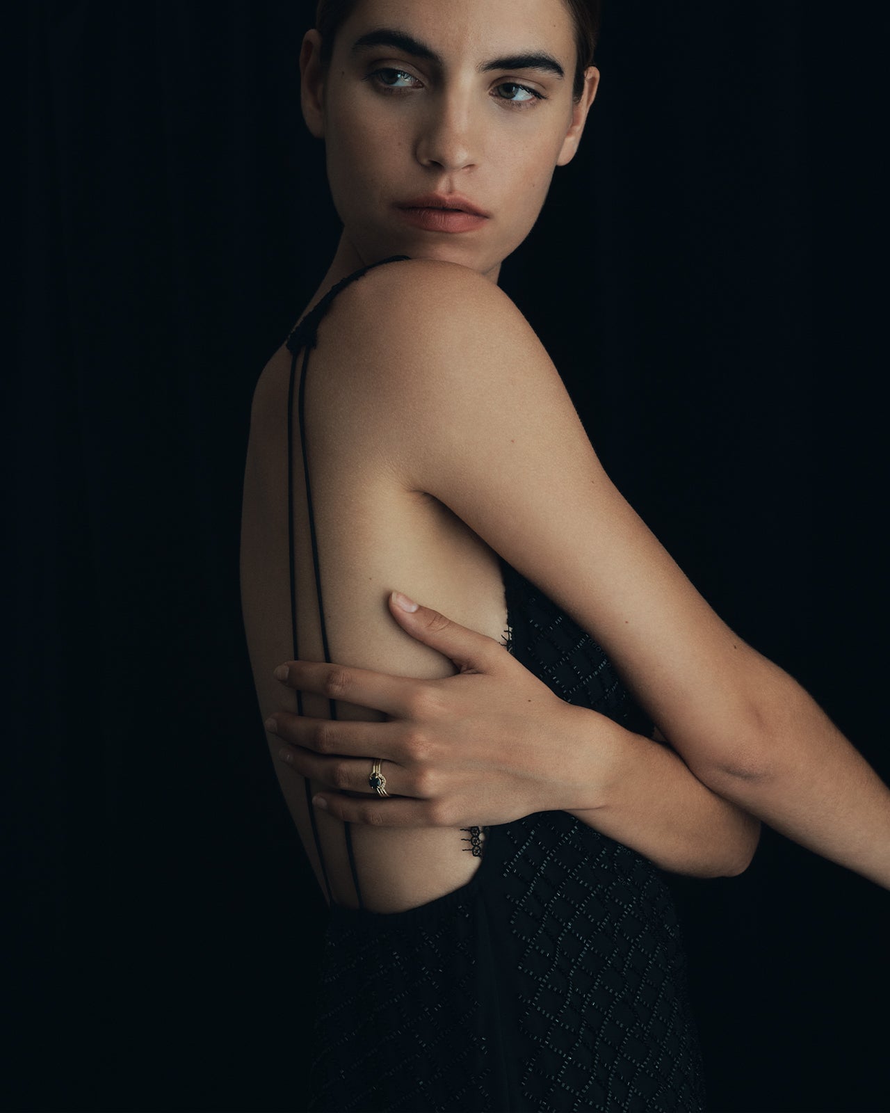 Nimbus Ring Brilliant Diamond Solid Gold