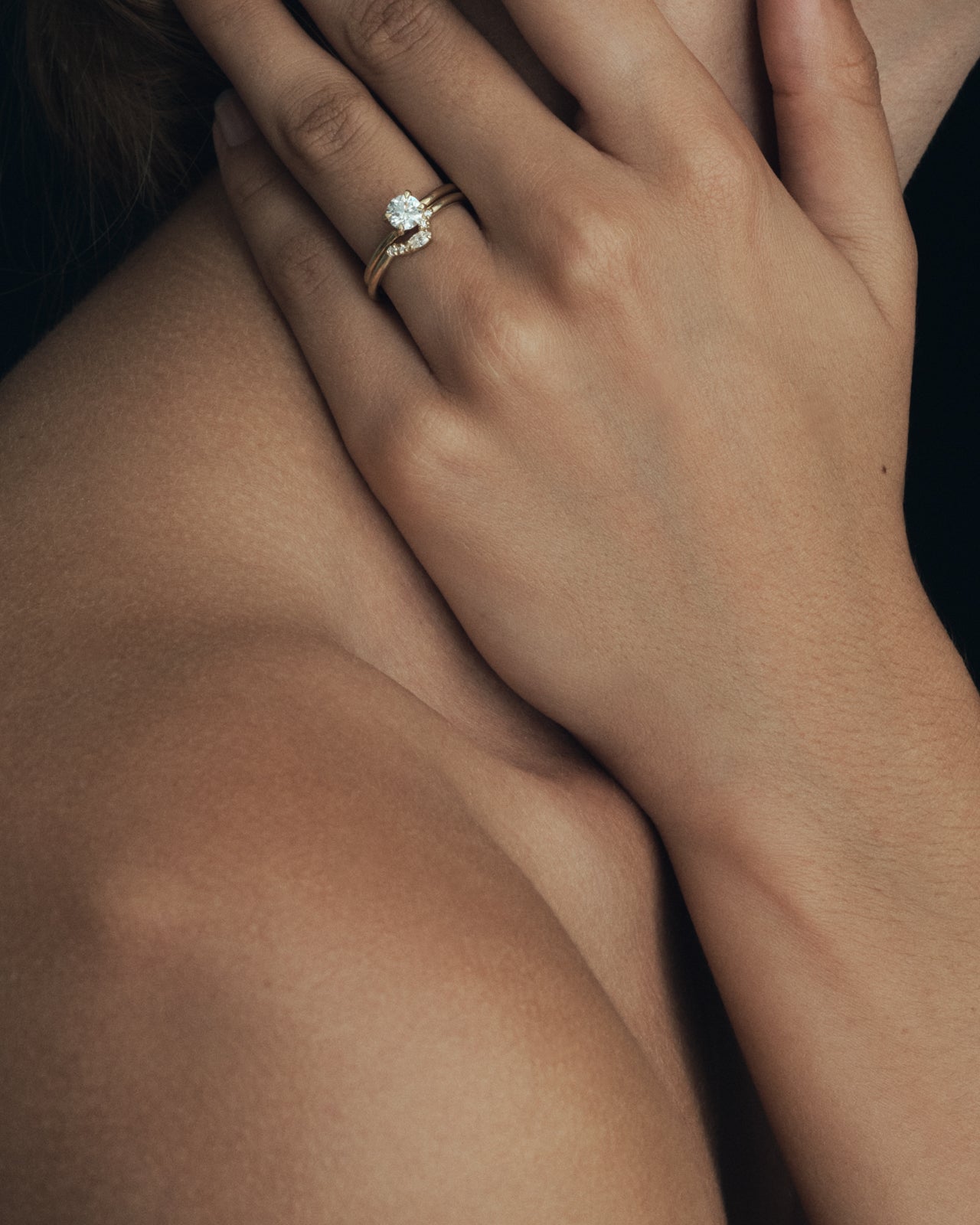 Nimbus Ring Diamond Solid Gold