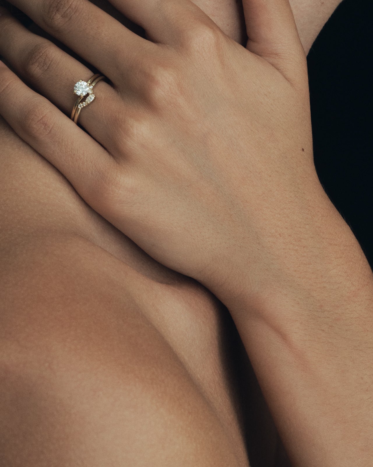 Nimbus Ring Diamond Solid Gold