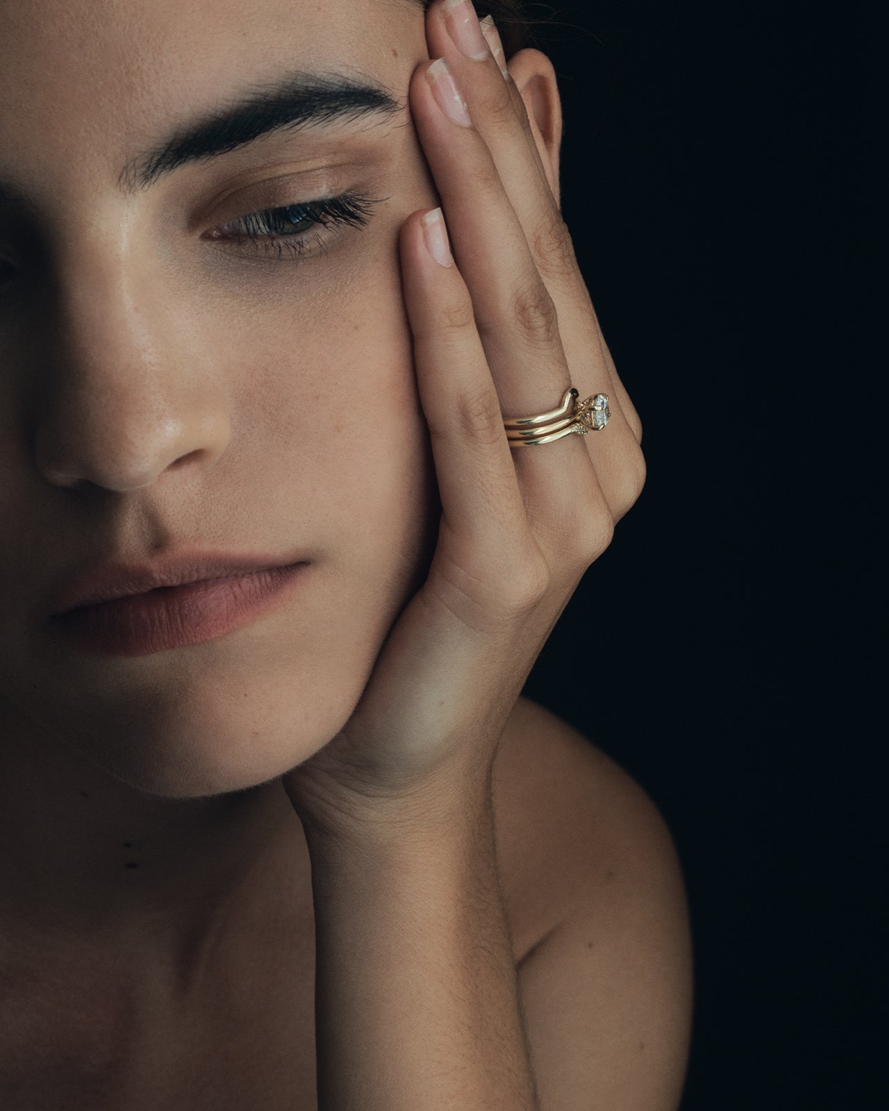 Nimbus Ring Solid Gold