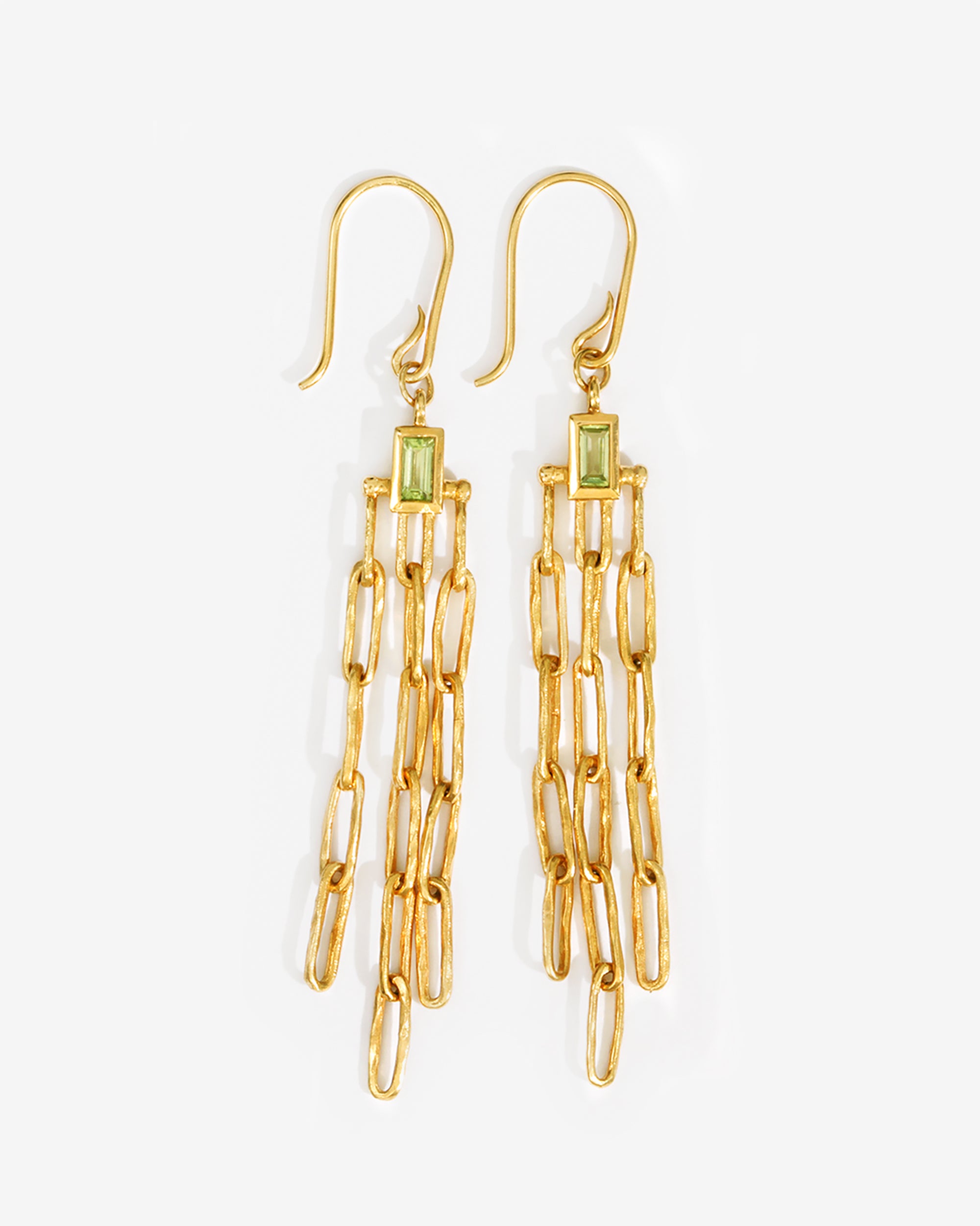 Olea Earrings Gold Vermeil