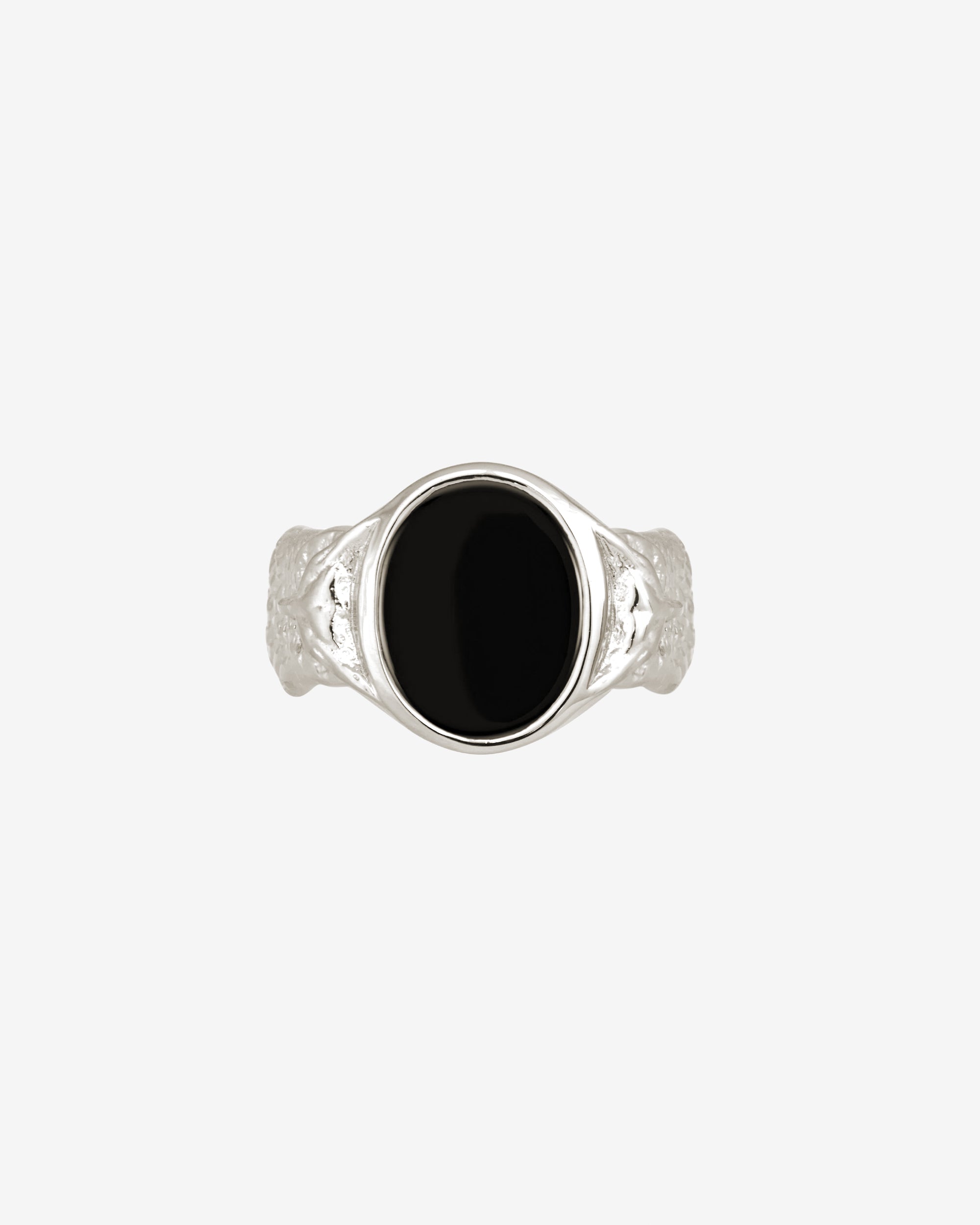Palas Onyx Ring Silver
