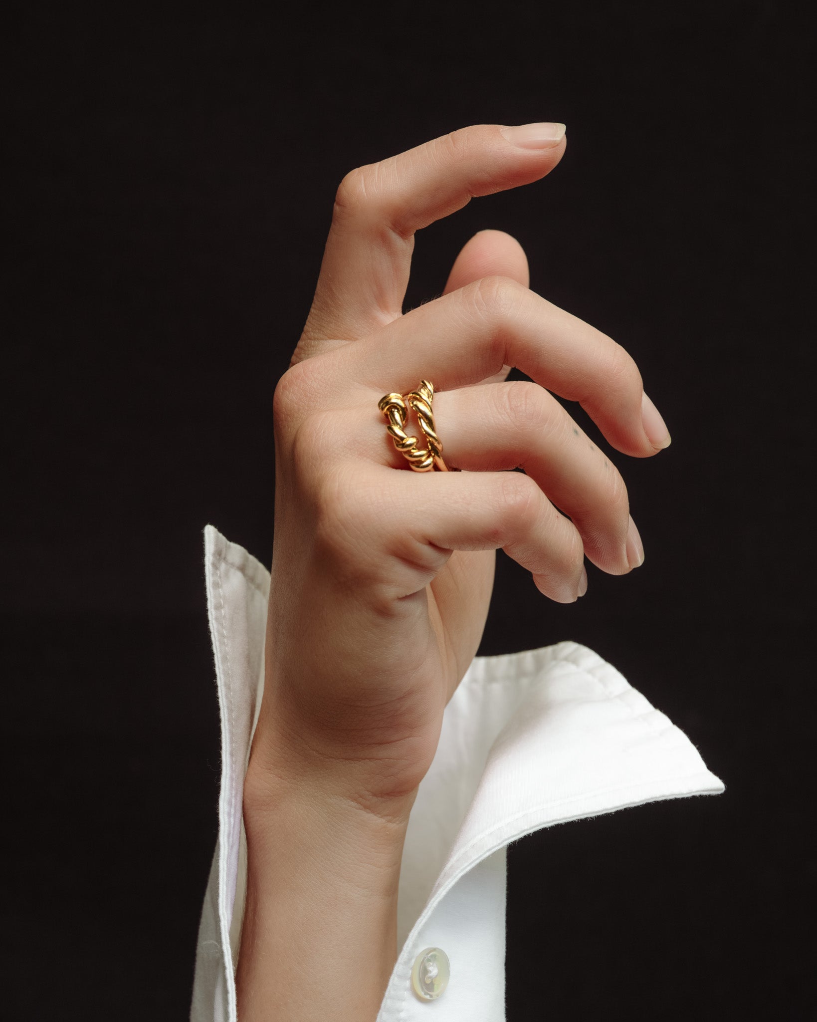 Pan Ring Gold Vermeil