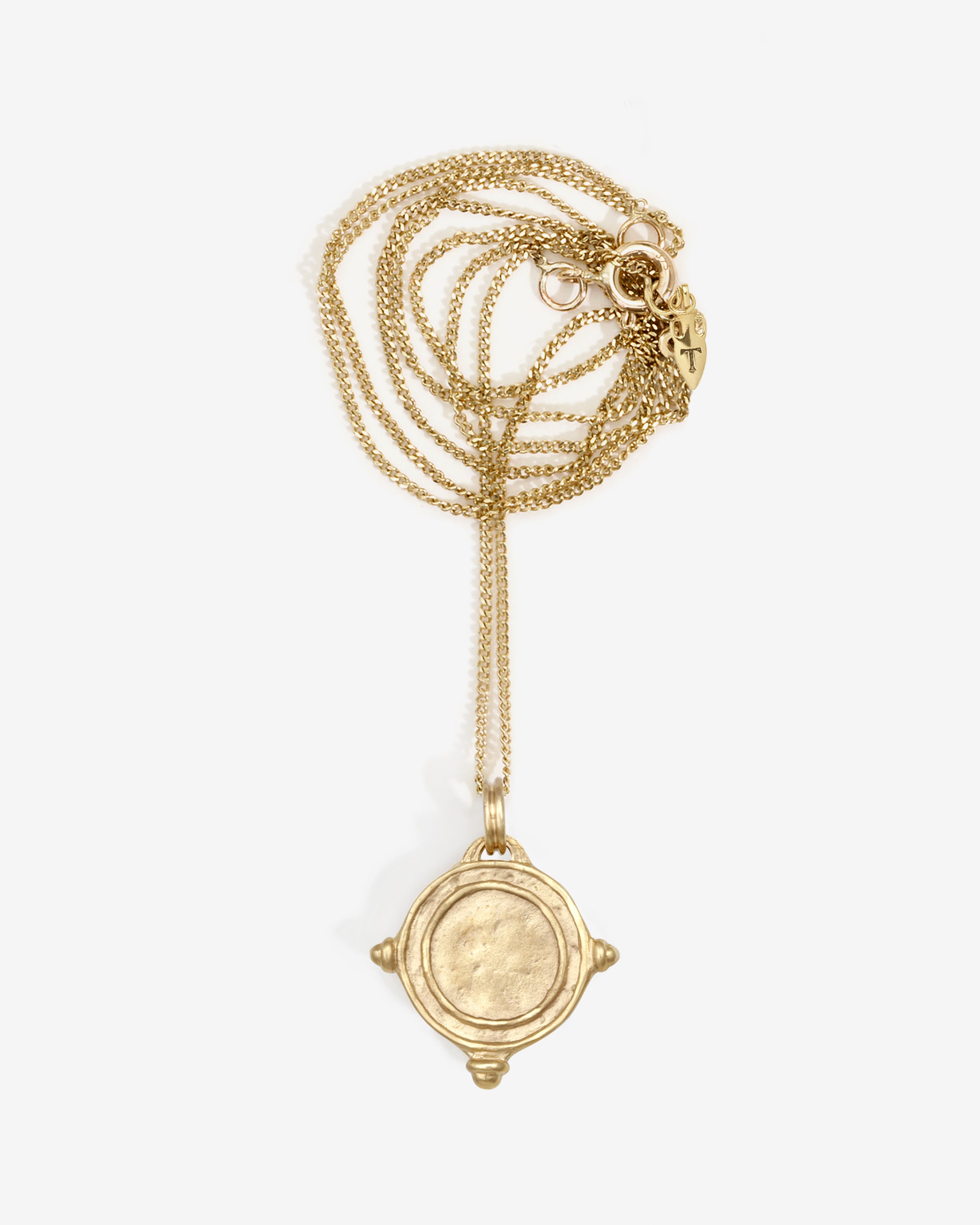 Petra Coin Necklace Solid Gold