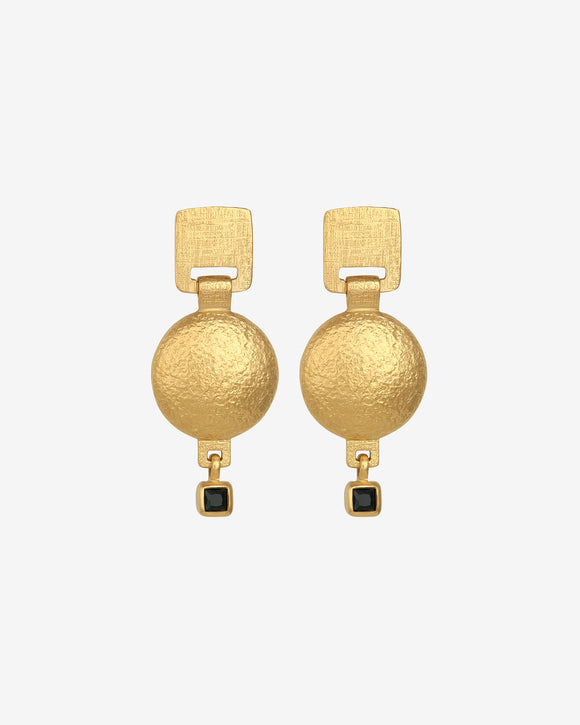 Plato Earrings Gold Vermeil