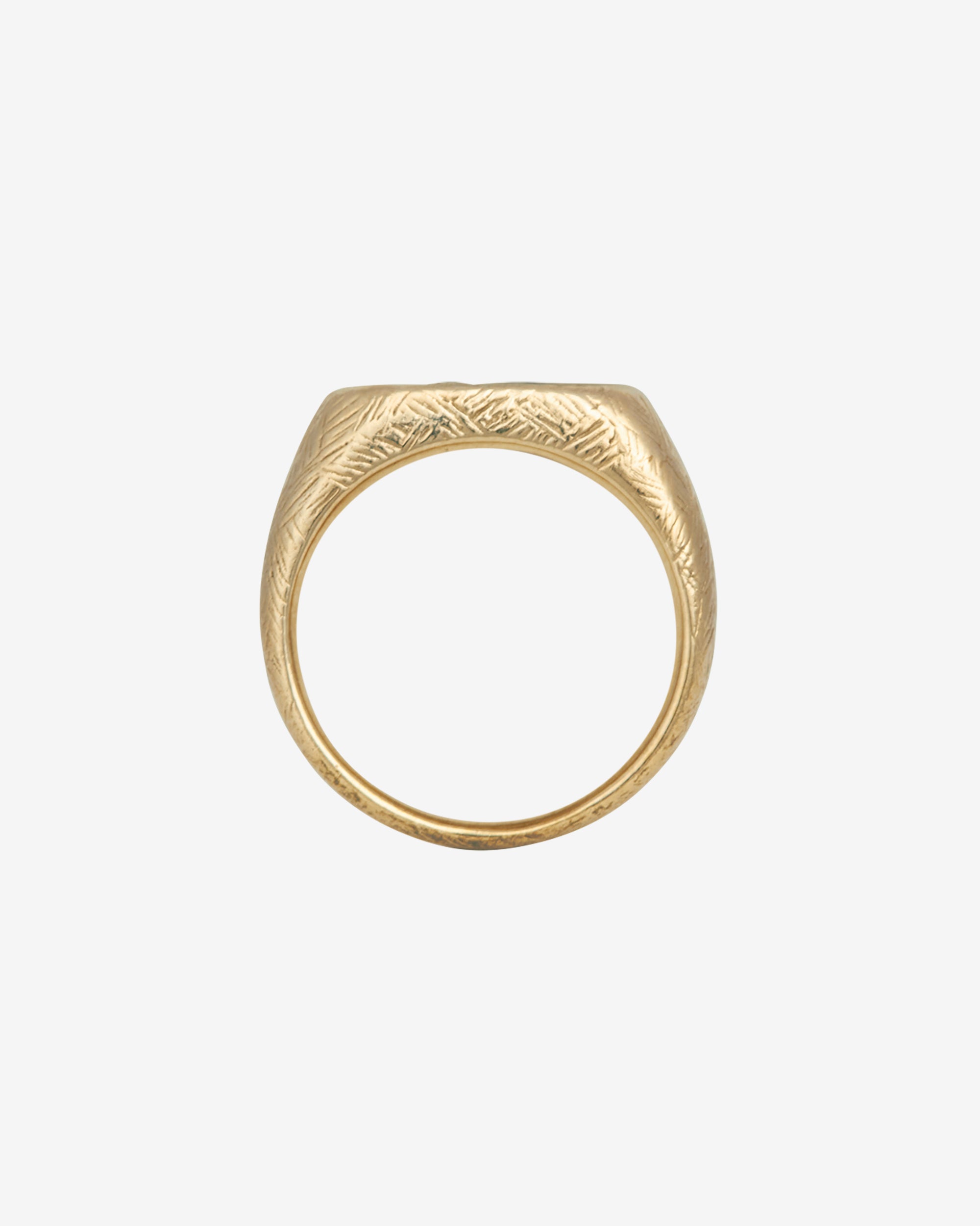 Pyra Ring Garnet Ruby Solid Gold