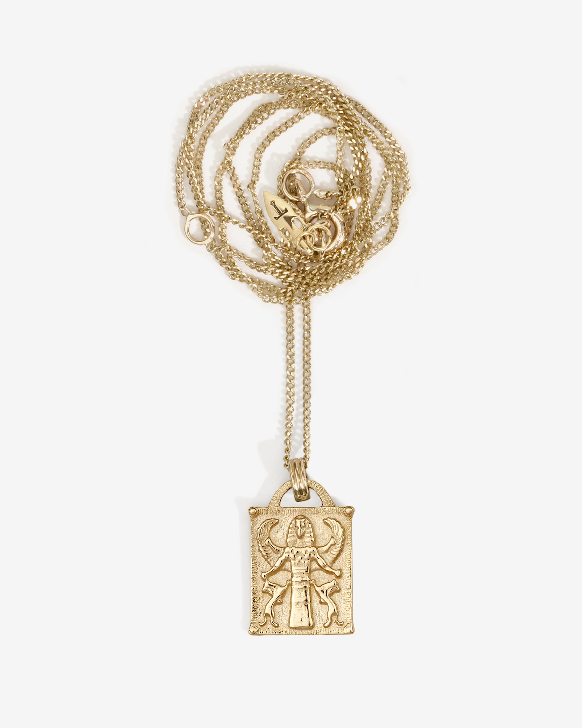 Queen of Heaven Necklace Solid Gold