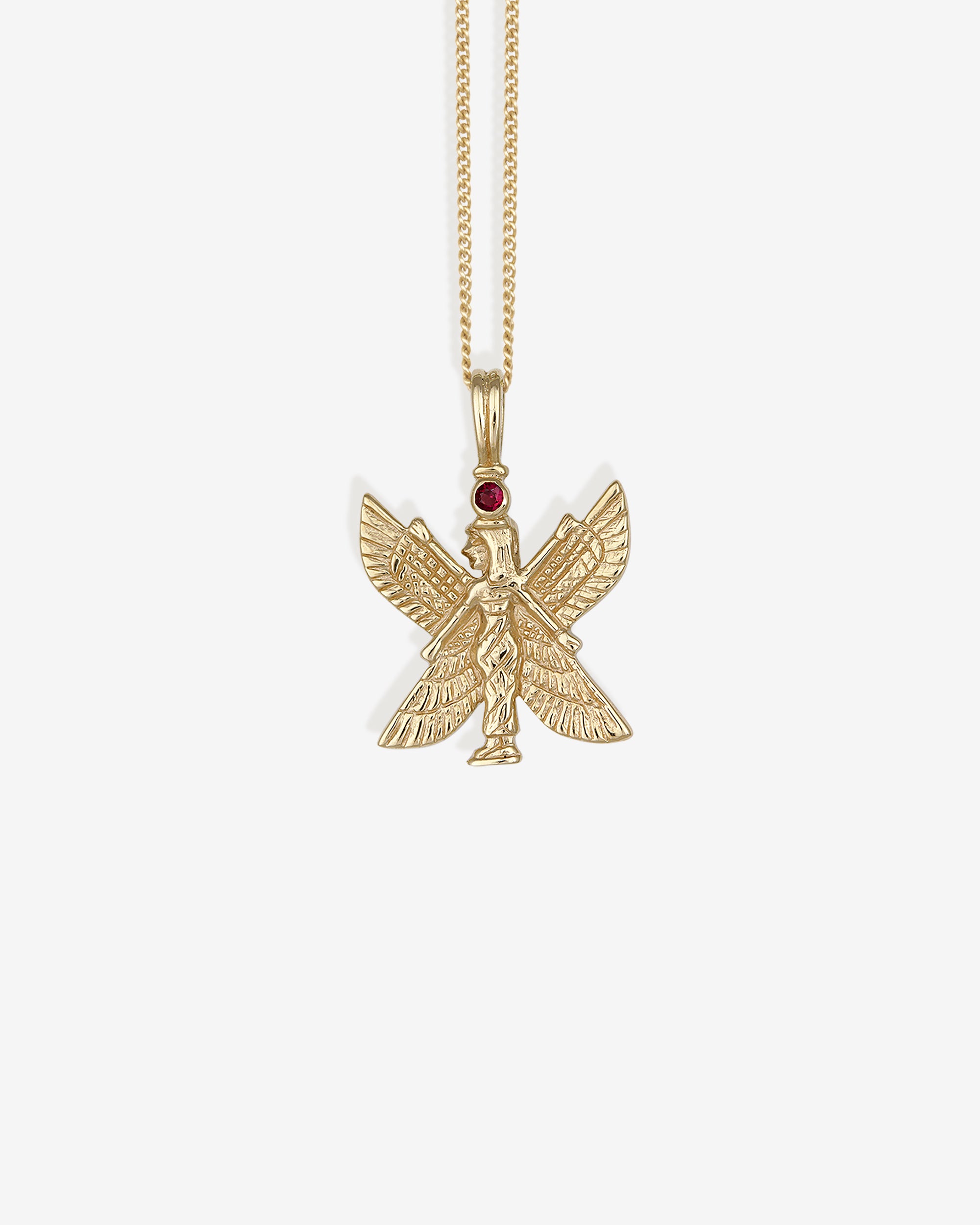 Queen of Love Necklace Solid Gold