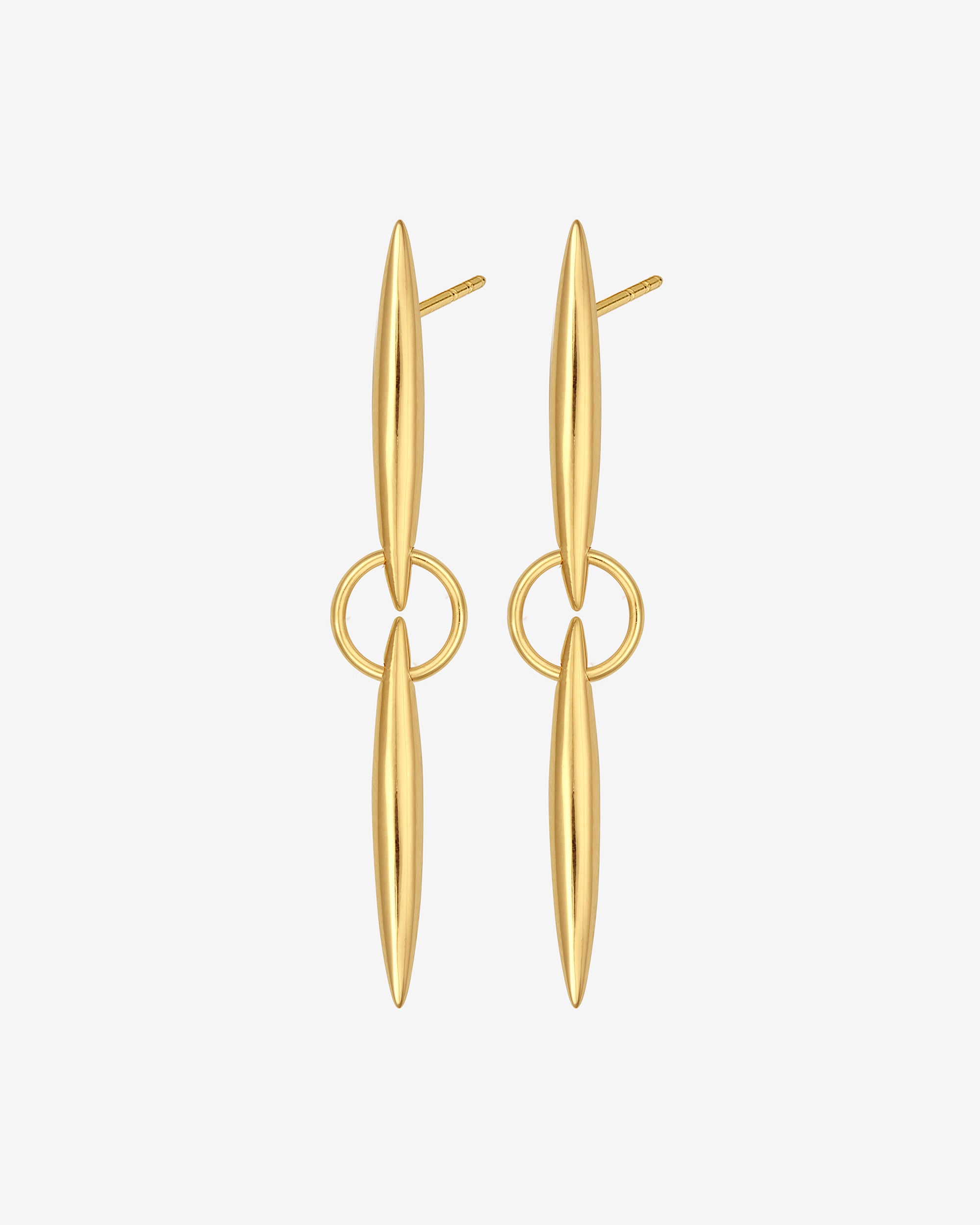 Quilla Earrings Gold Vermeil