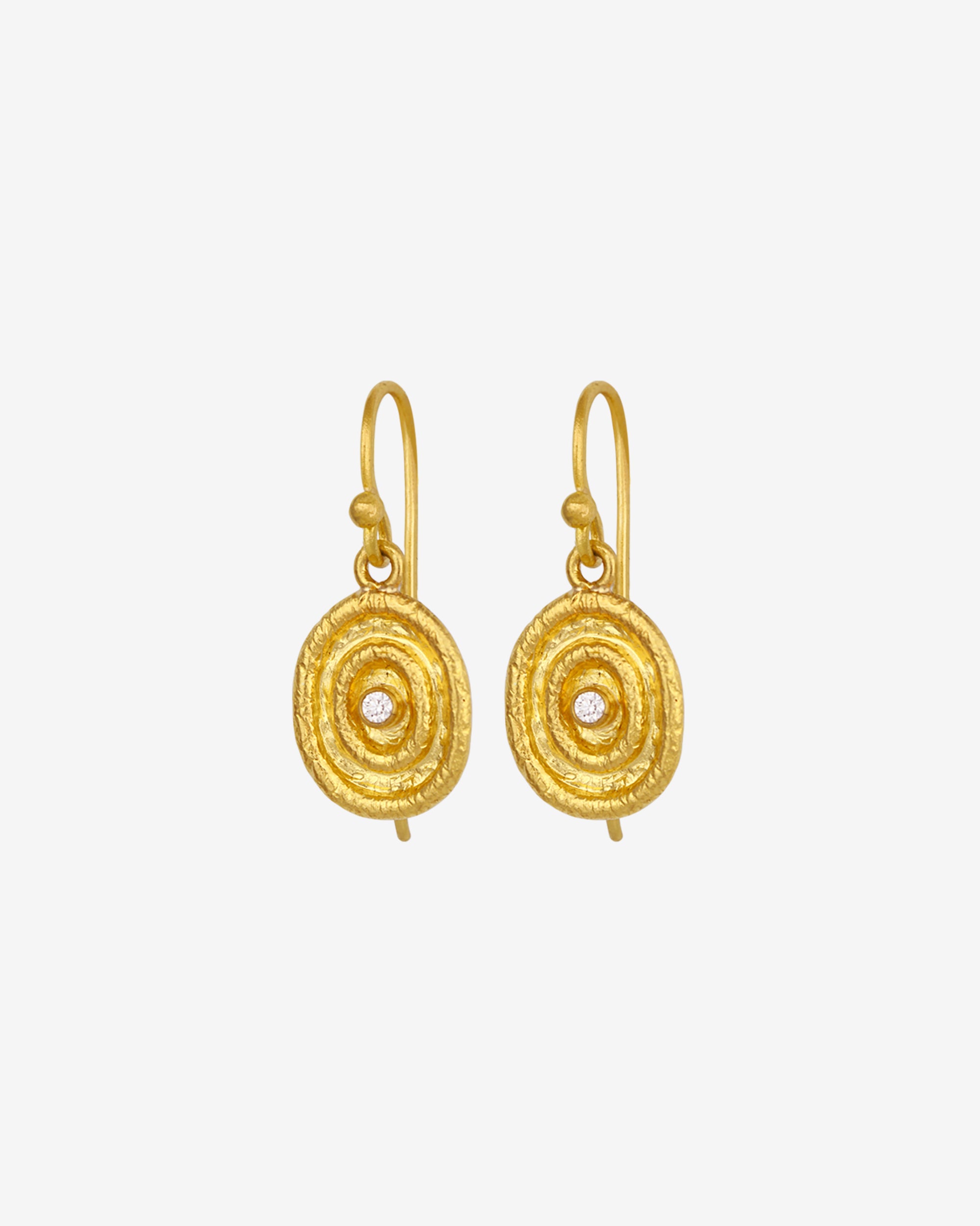Reign Earrings Diamond Solid Gold