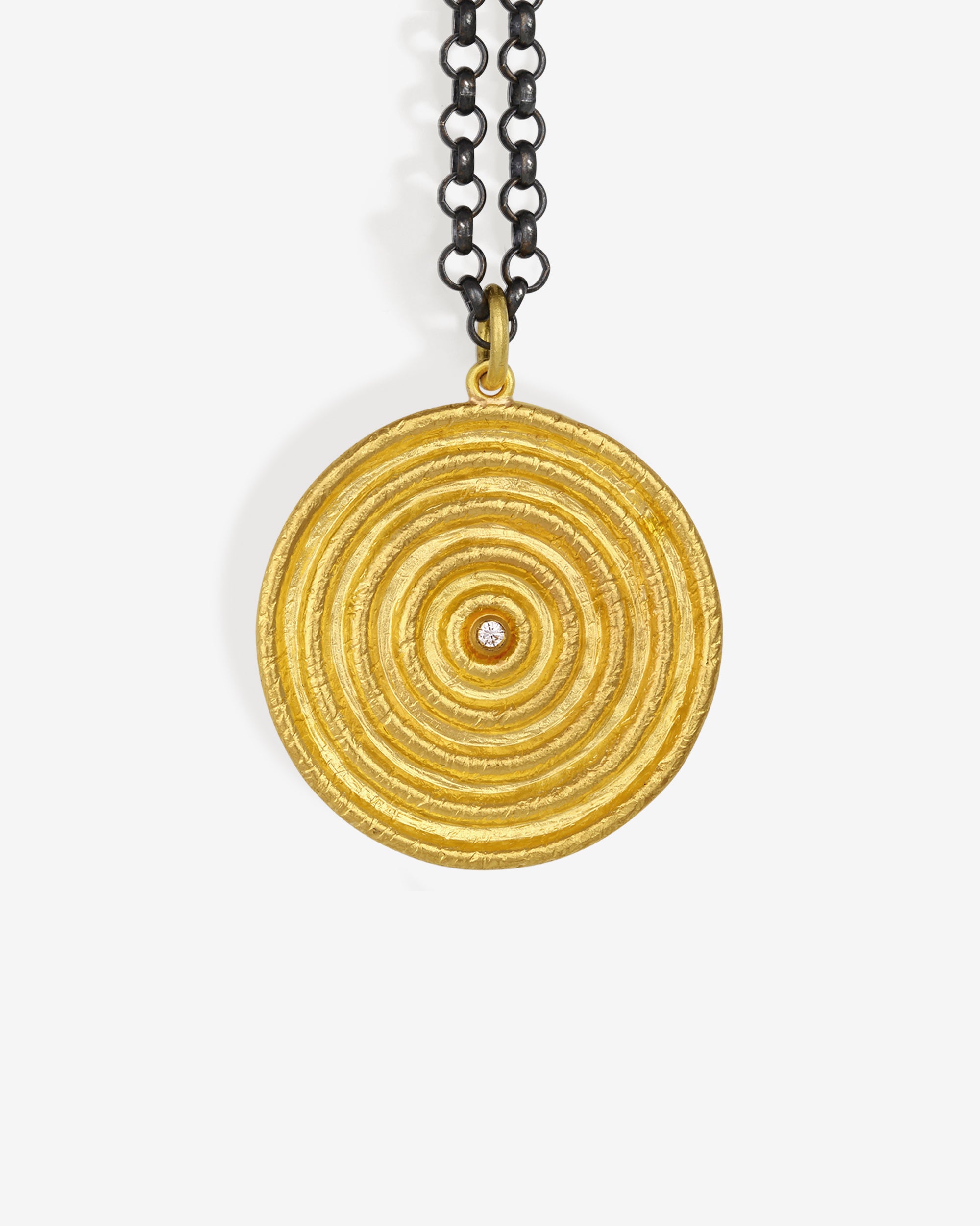 Reign Large Necklace Diamond Solid Gold