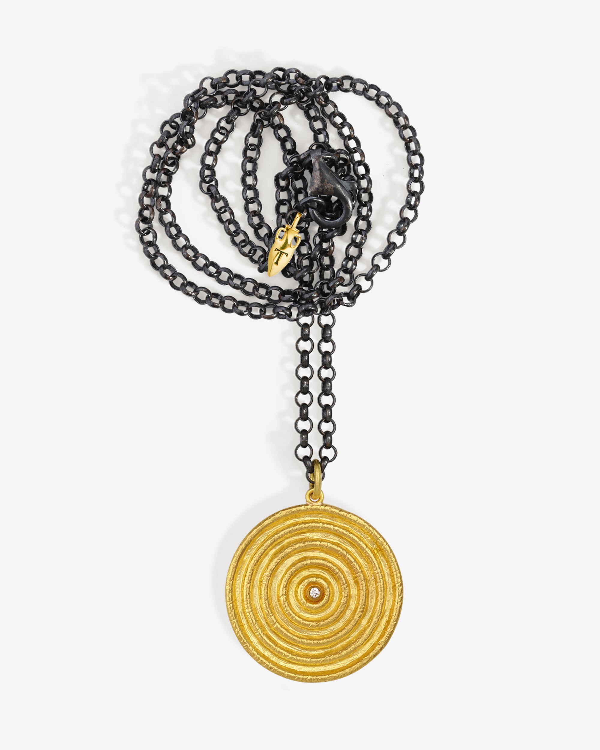 Reign Large Necklace Diamond Solid Gold