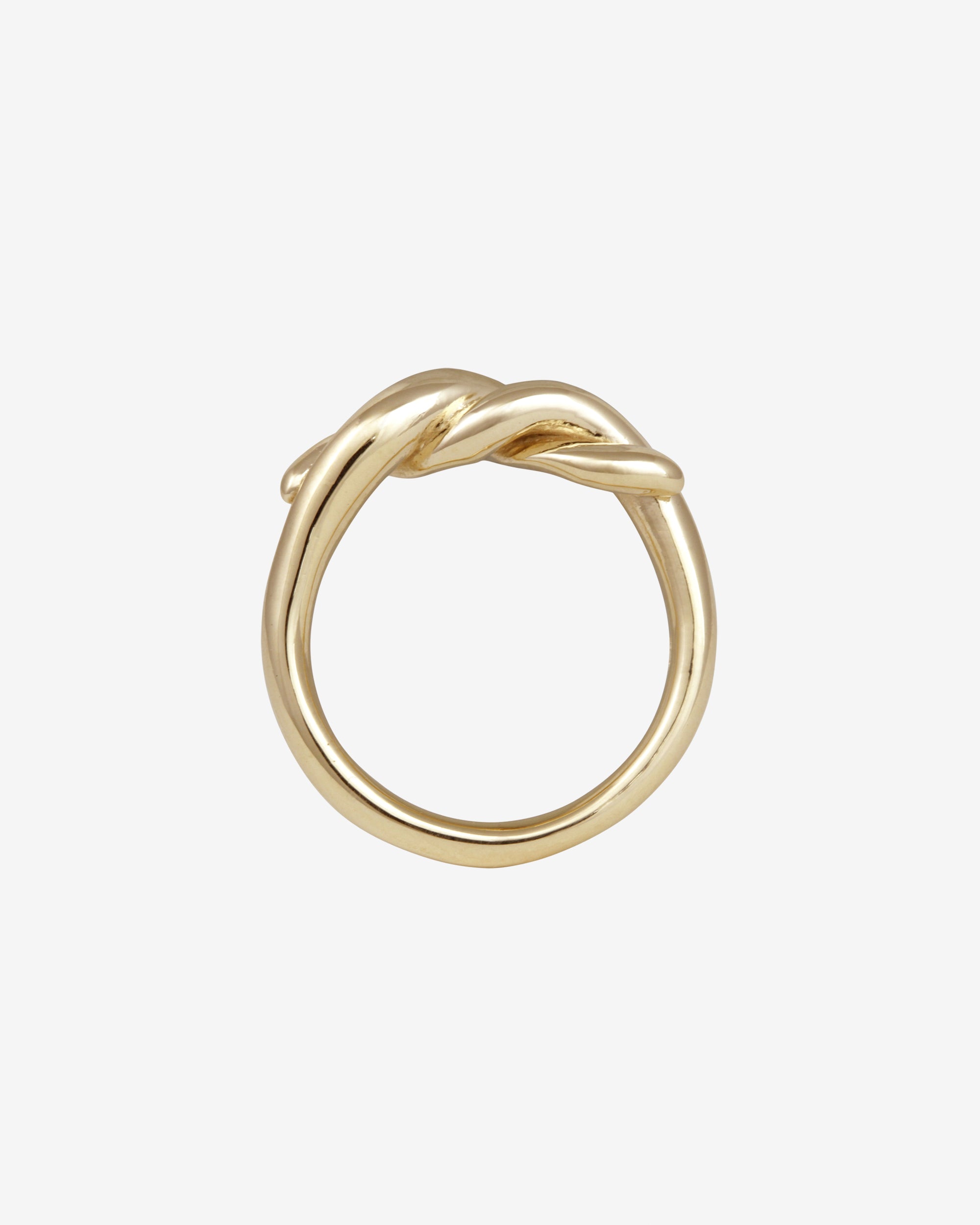 Relic II Twisted Ring Solid Gold