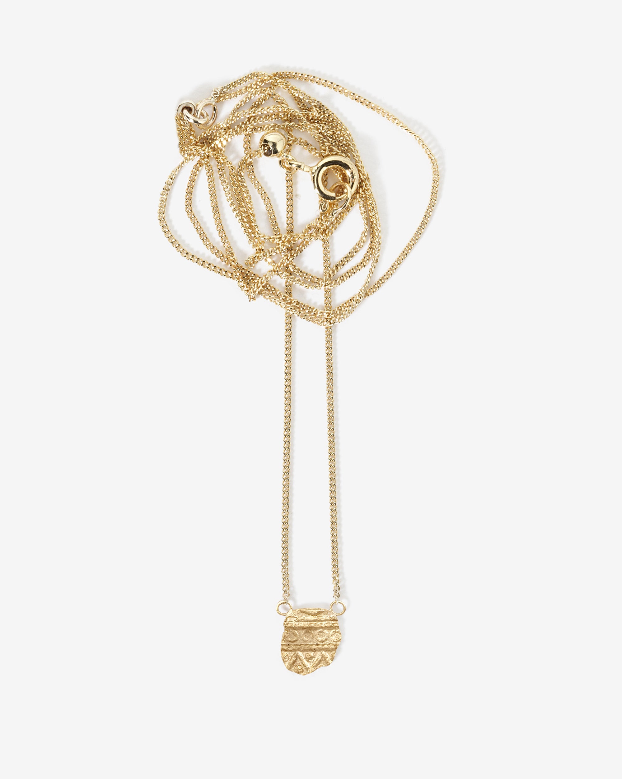 Relic MM Necklace Solid Gold