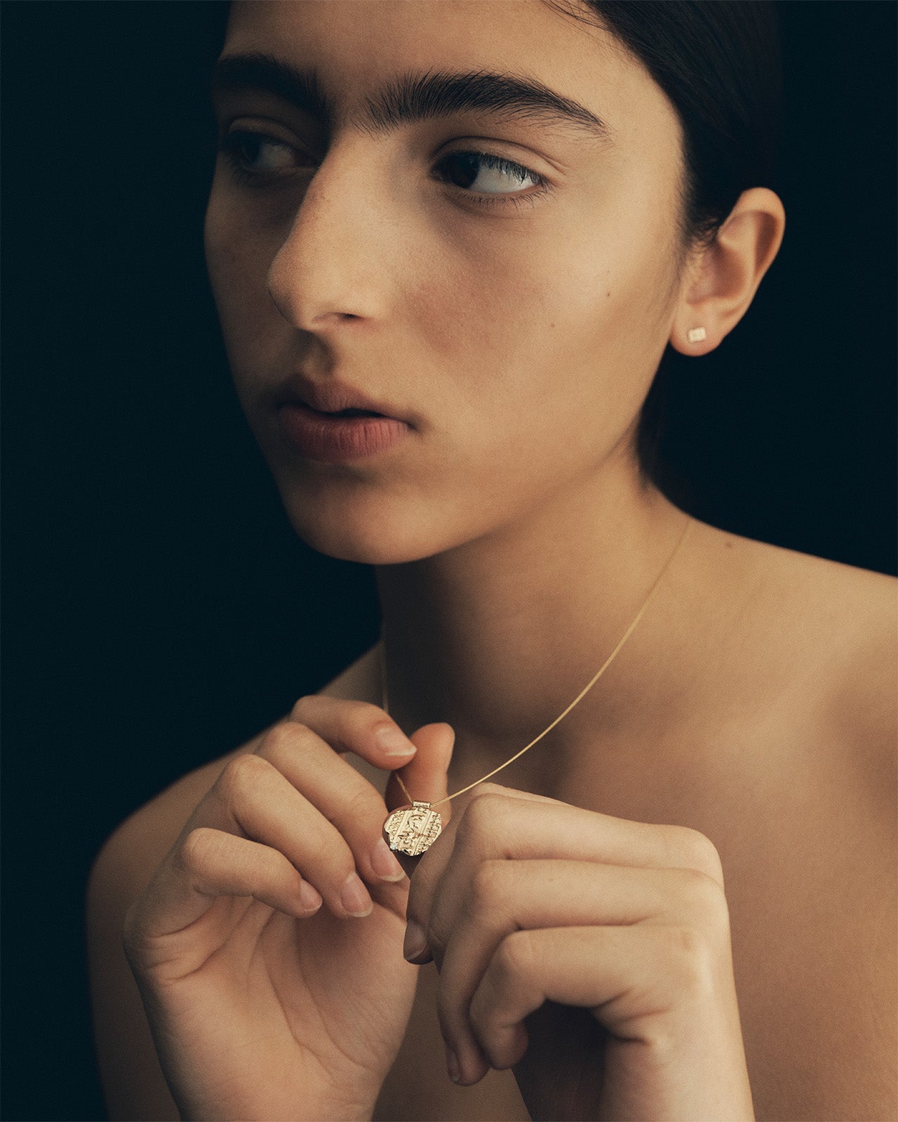 Relic VIII Necklace Diamond Solid Gold