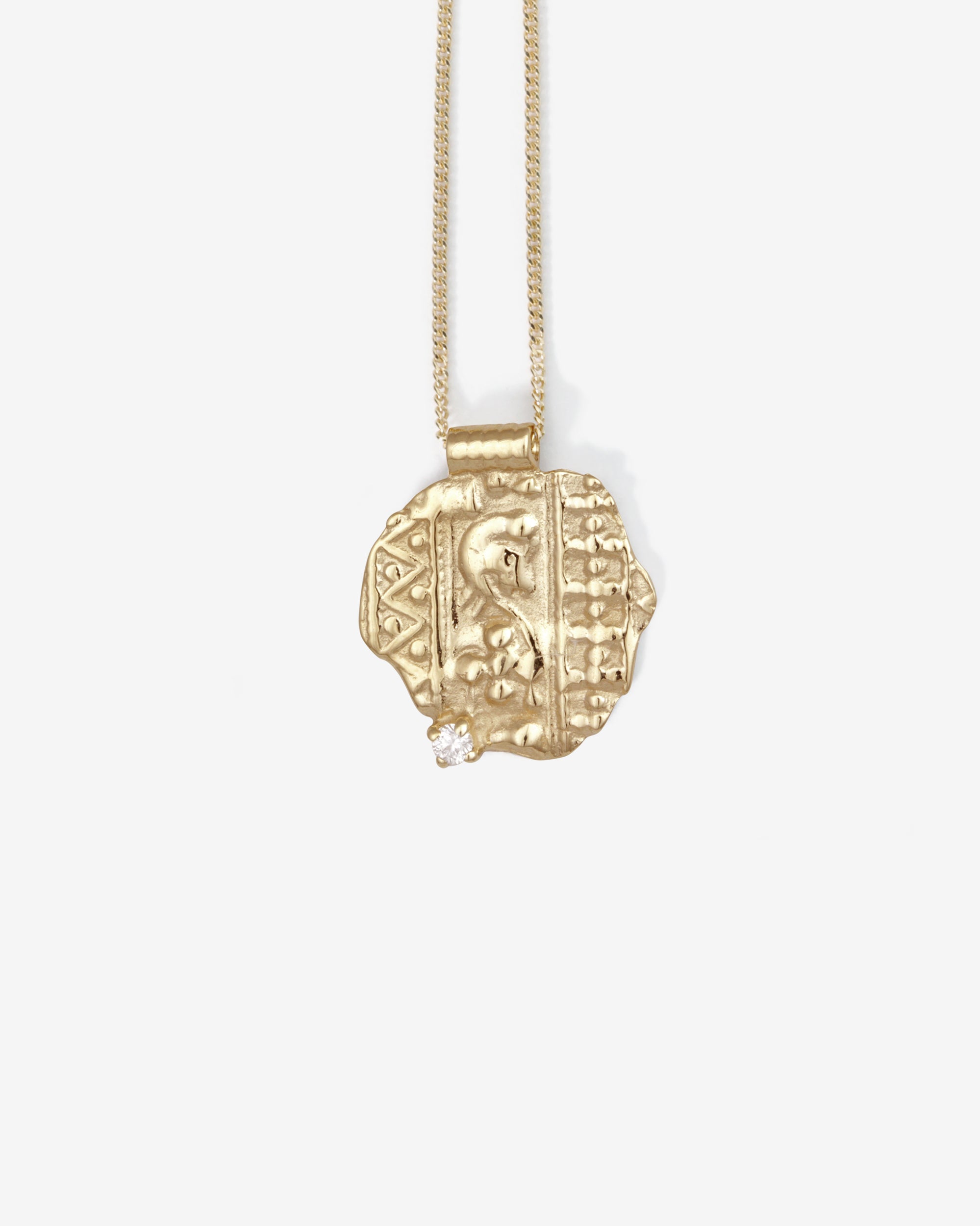 Relic VIII Necklace Diamond Solid Gold