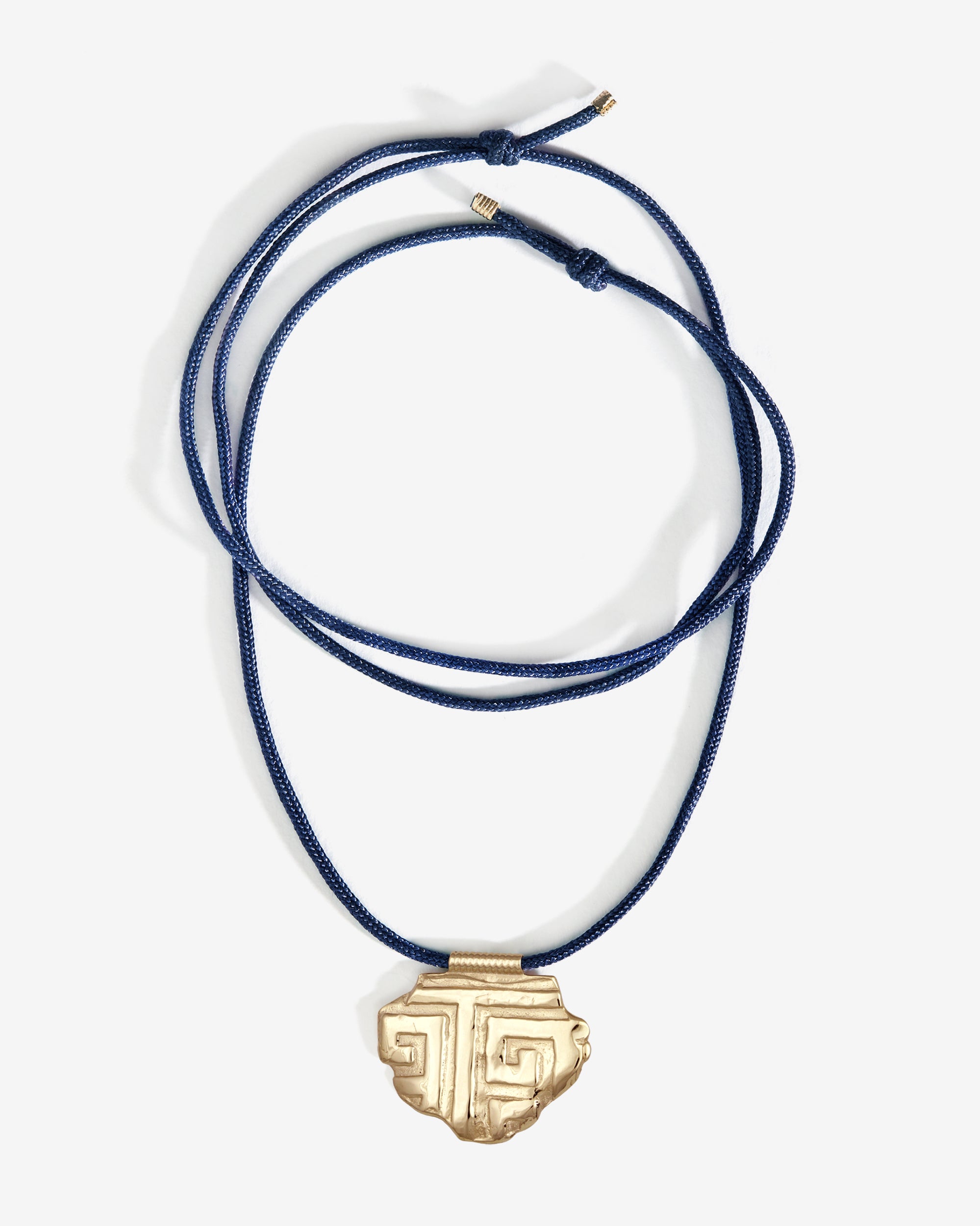 Relic XIII Necklace Blue Solid Gold