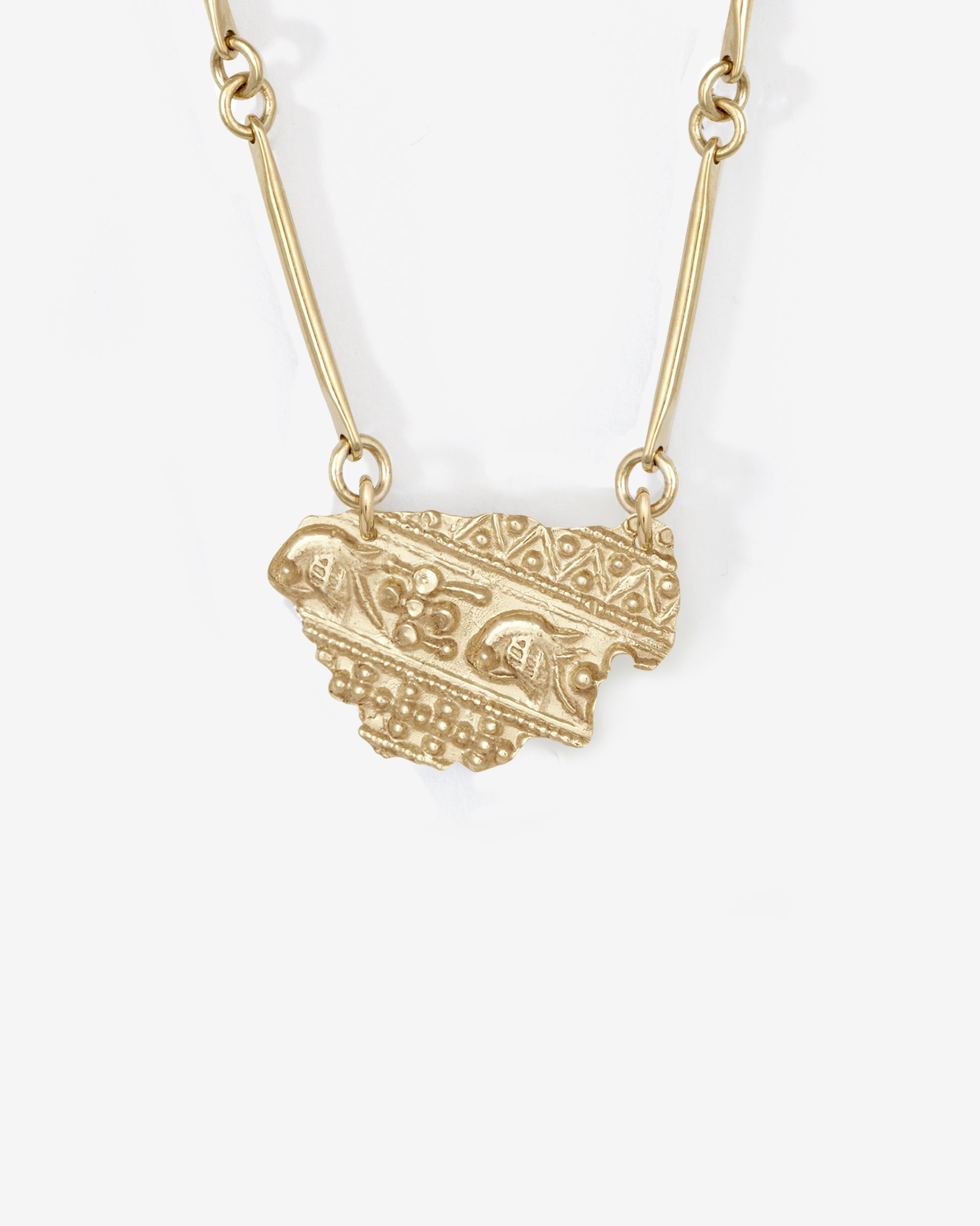 Relic XV Necklace Solid Gold