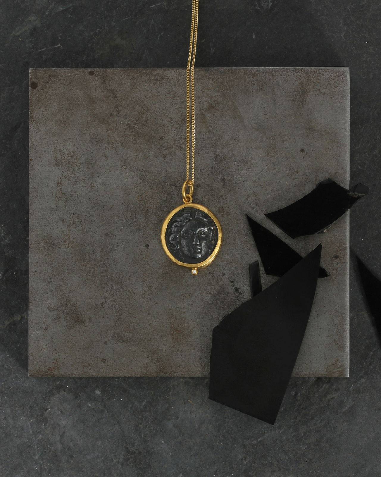 Rhodian Necklace Solid Gold