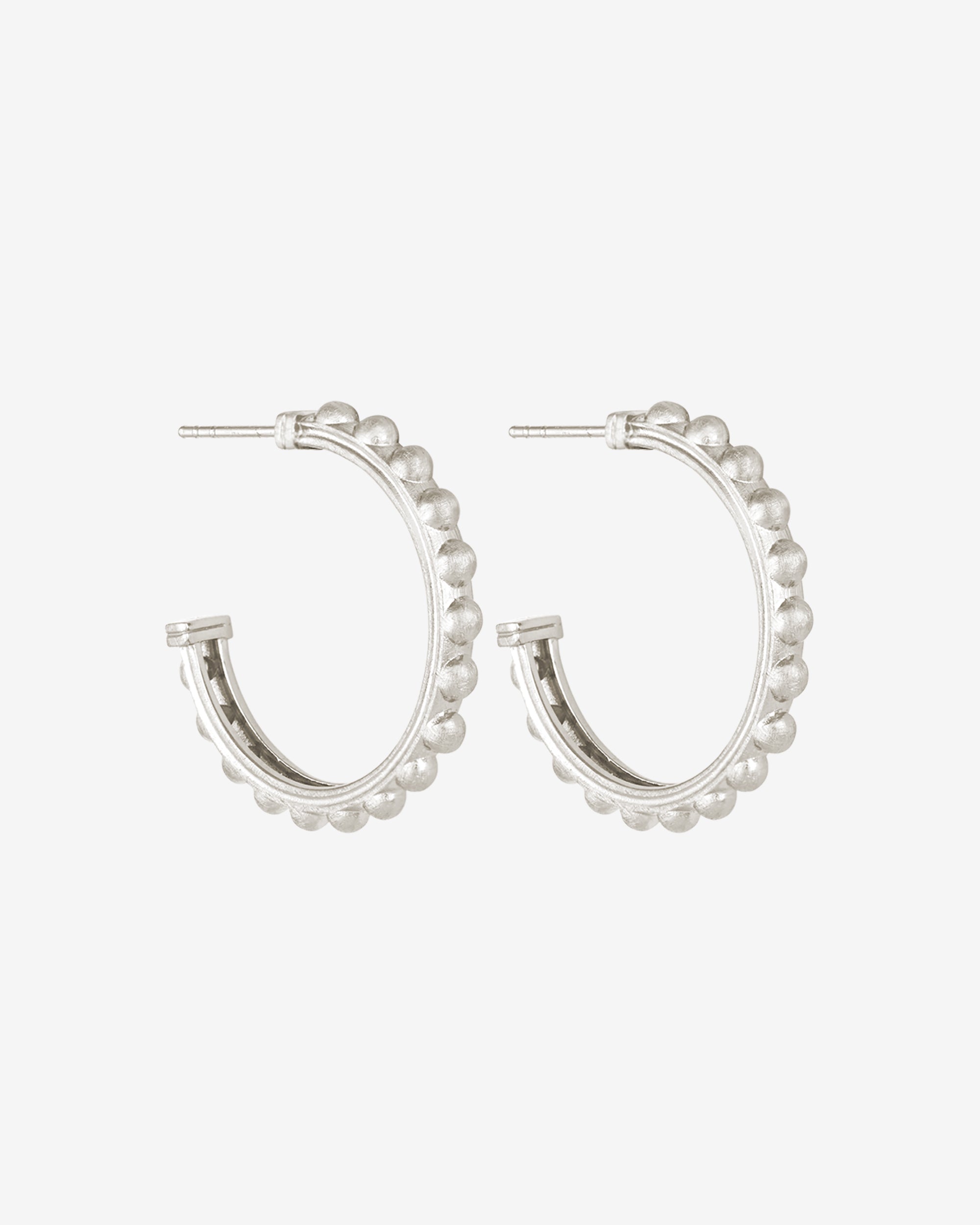 Roma Hoops Silver