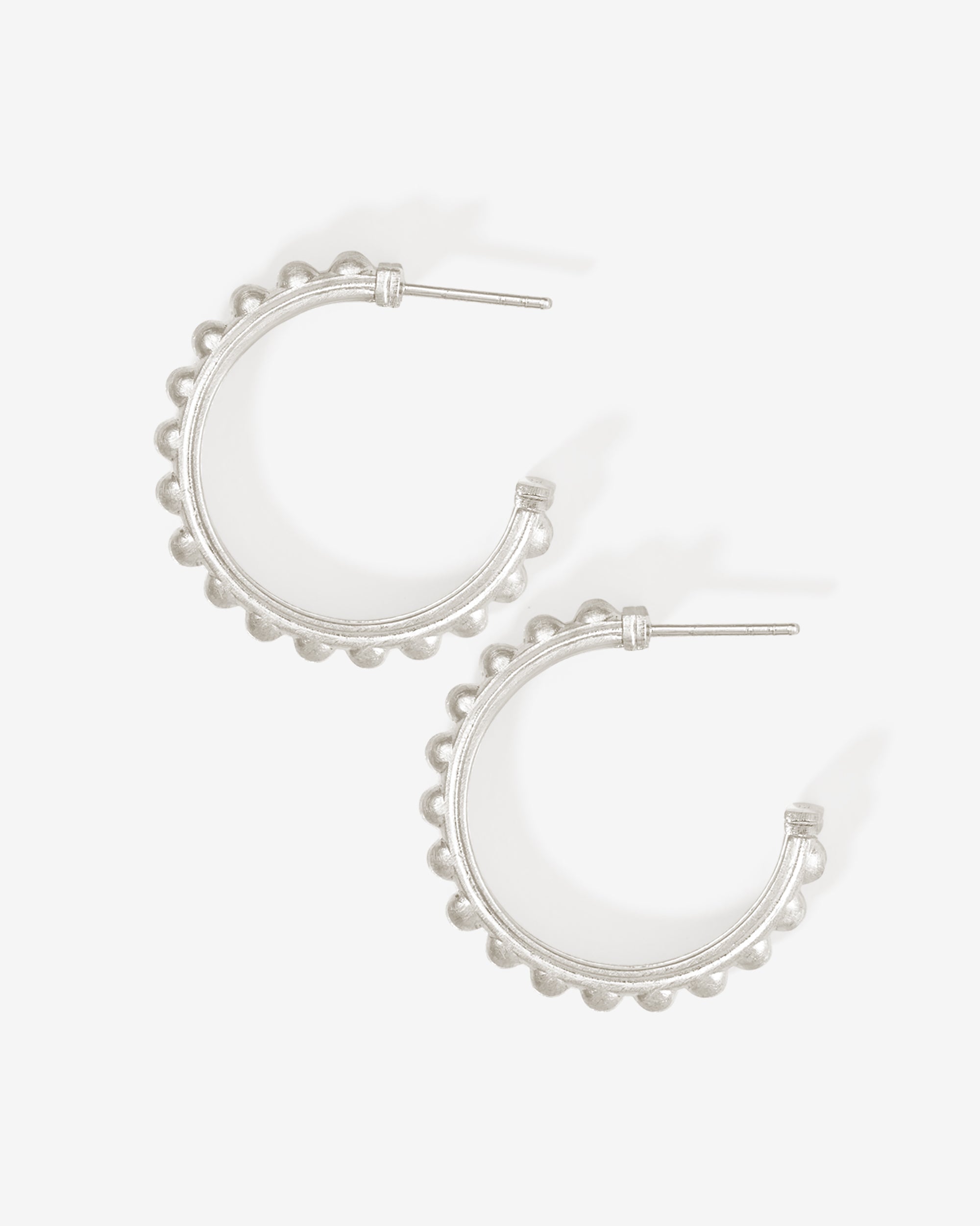 Roma Hoops Silver