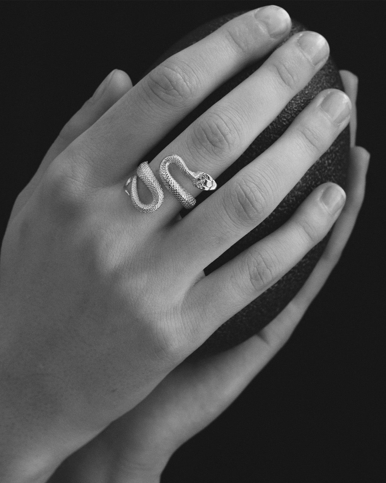 Serpent Ring Silver