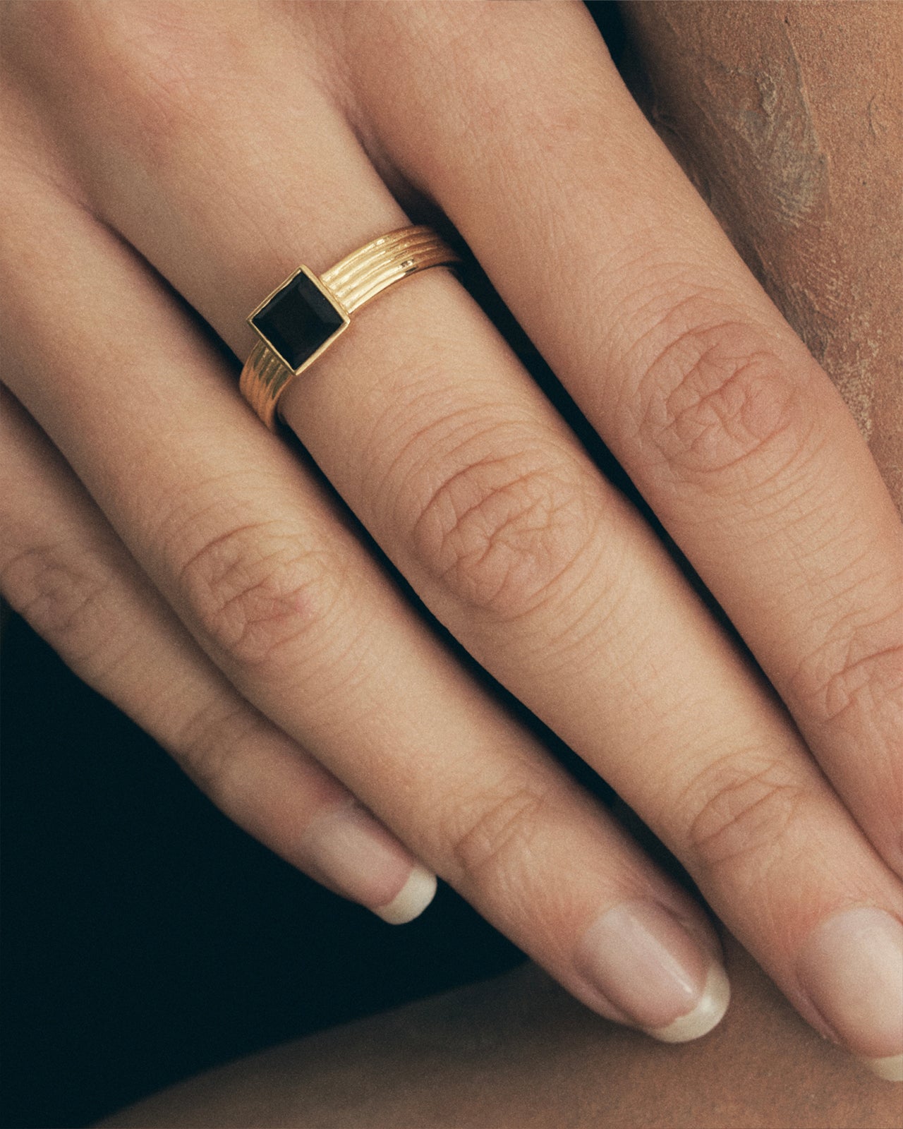 Sparta Ring Gold Vermeil