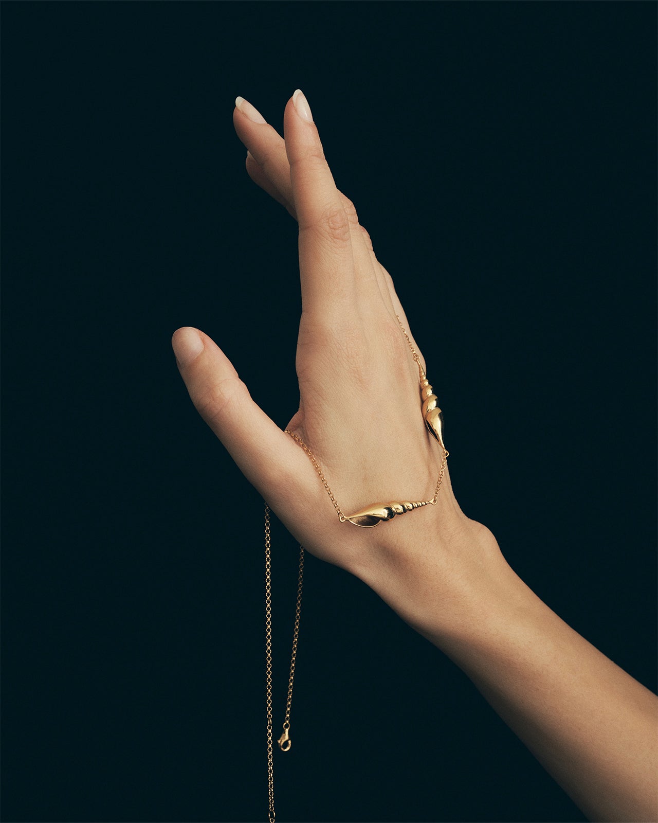 Spire Necklace Gold Vermeil