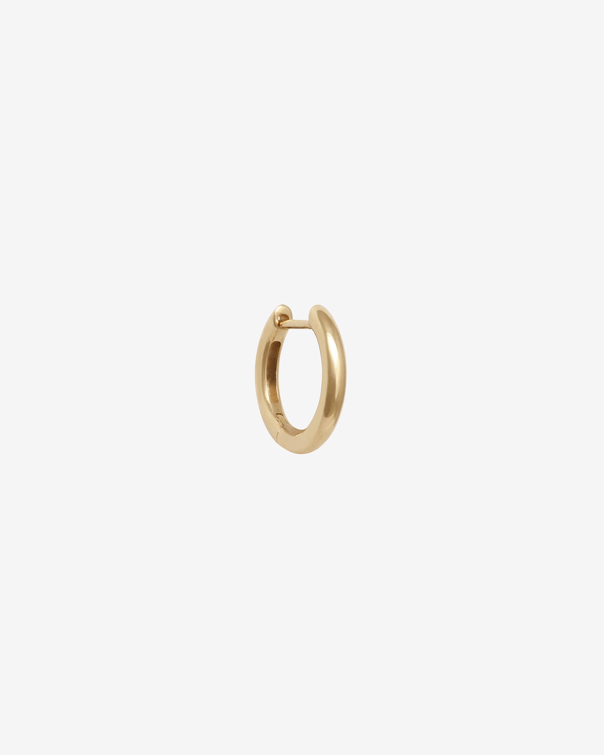 Acacia Huggie Solid Gold