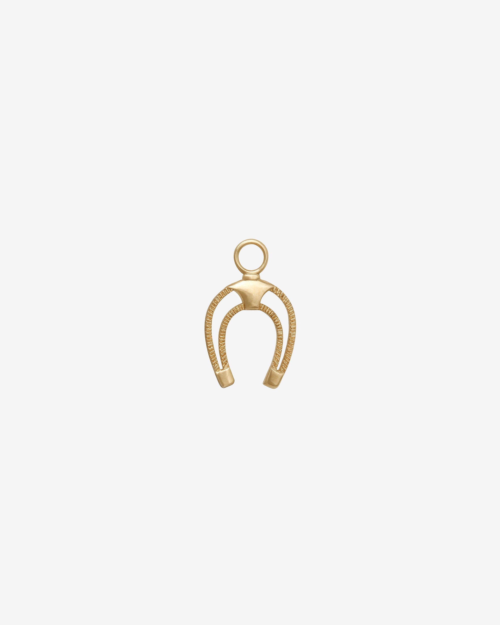 Horseshoe Ear Charm Solid Gold