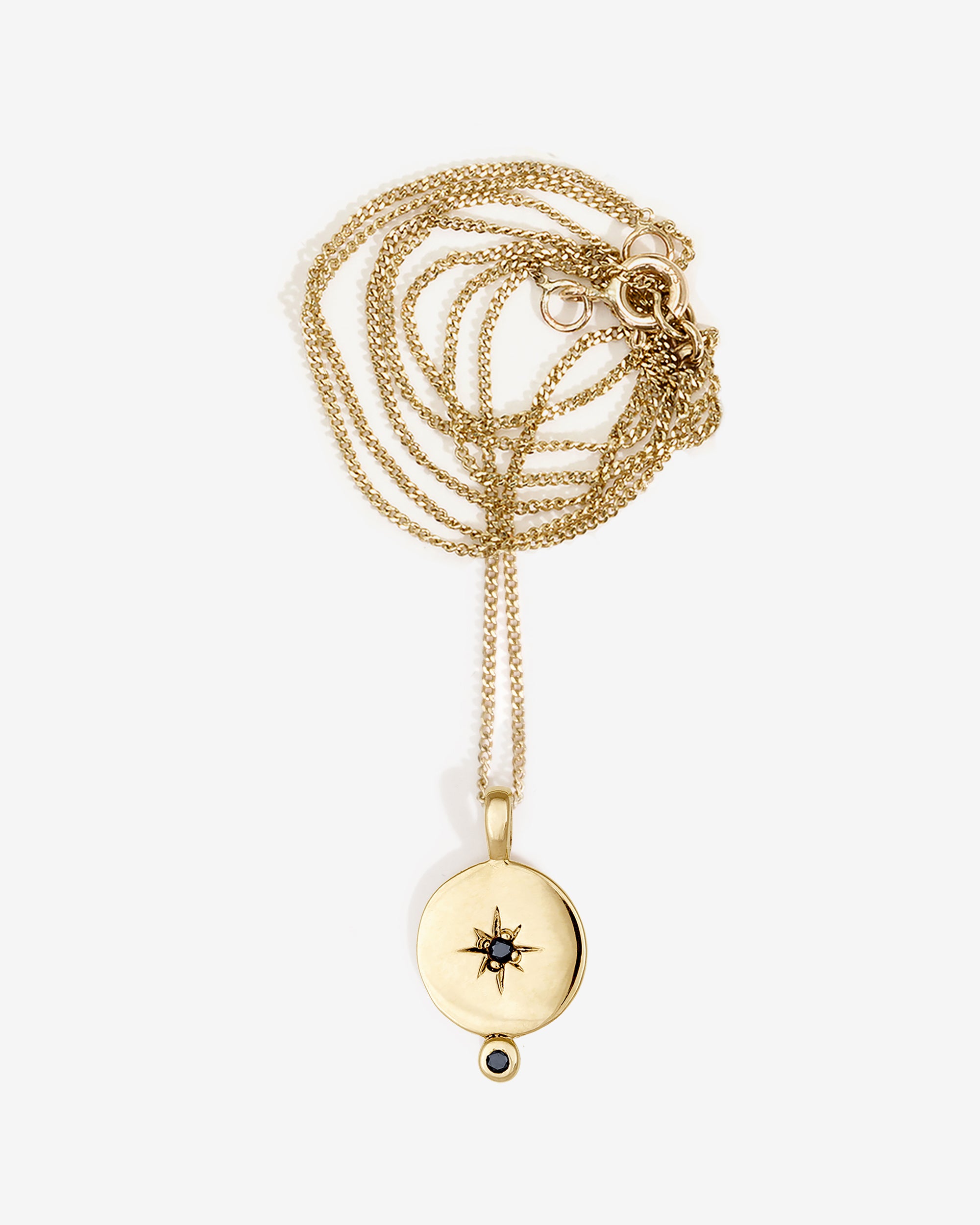 Sahar Necklace Solid Gold