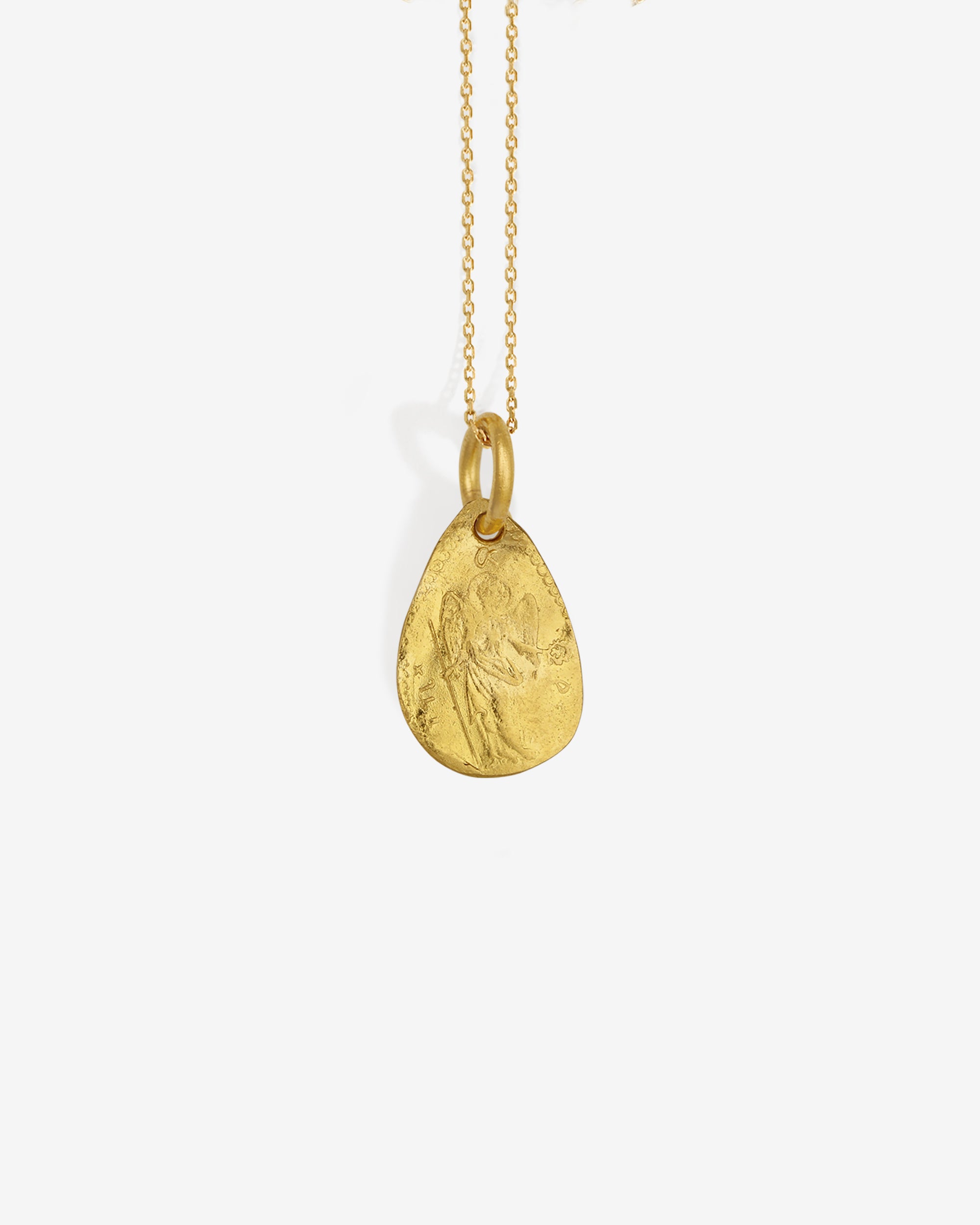 Saint Necklace Solid Gold