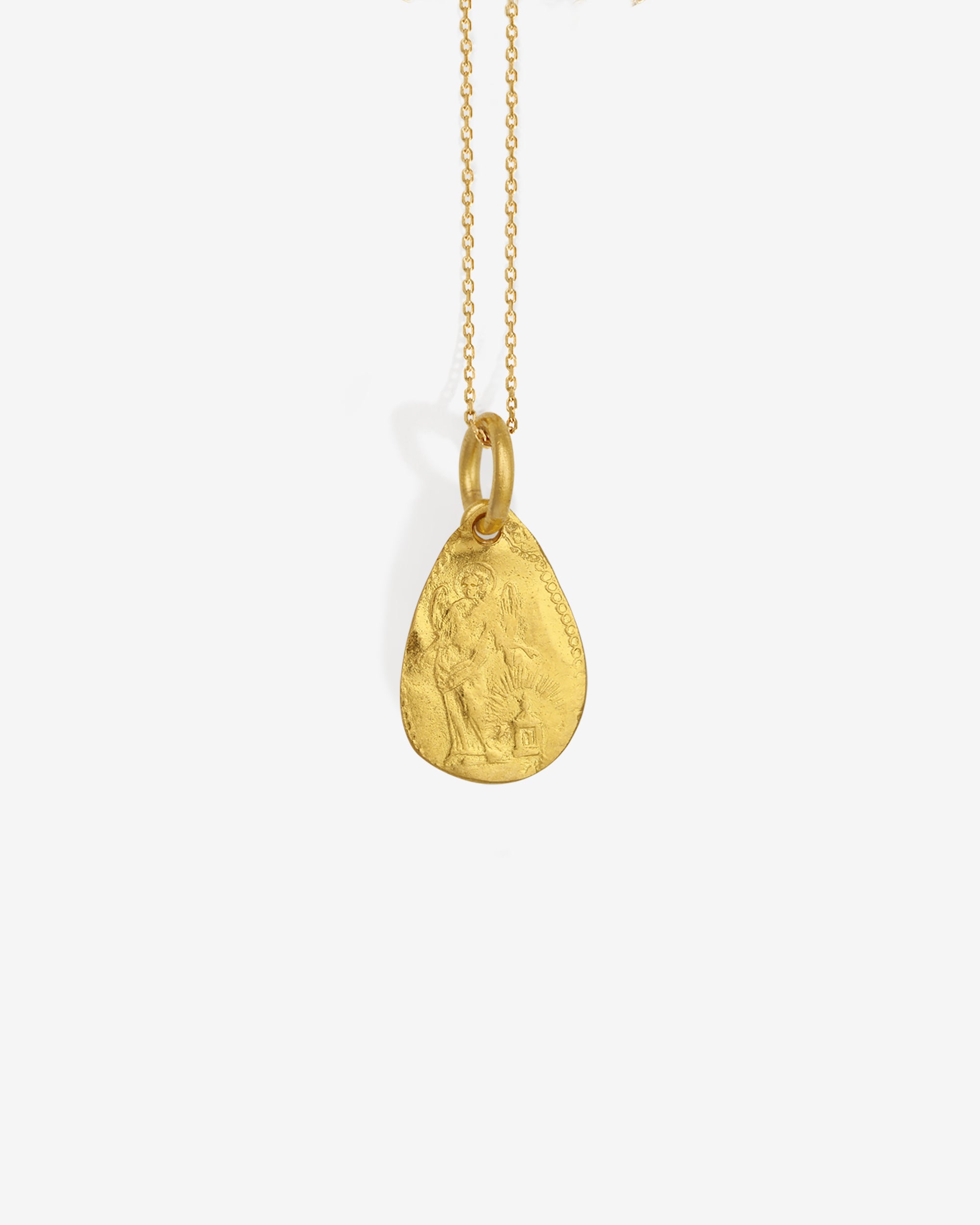 Saint Necklace Solid Gold